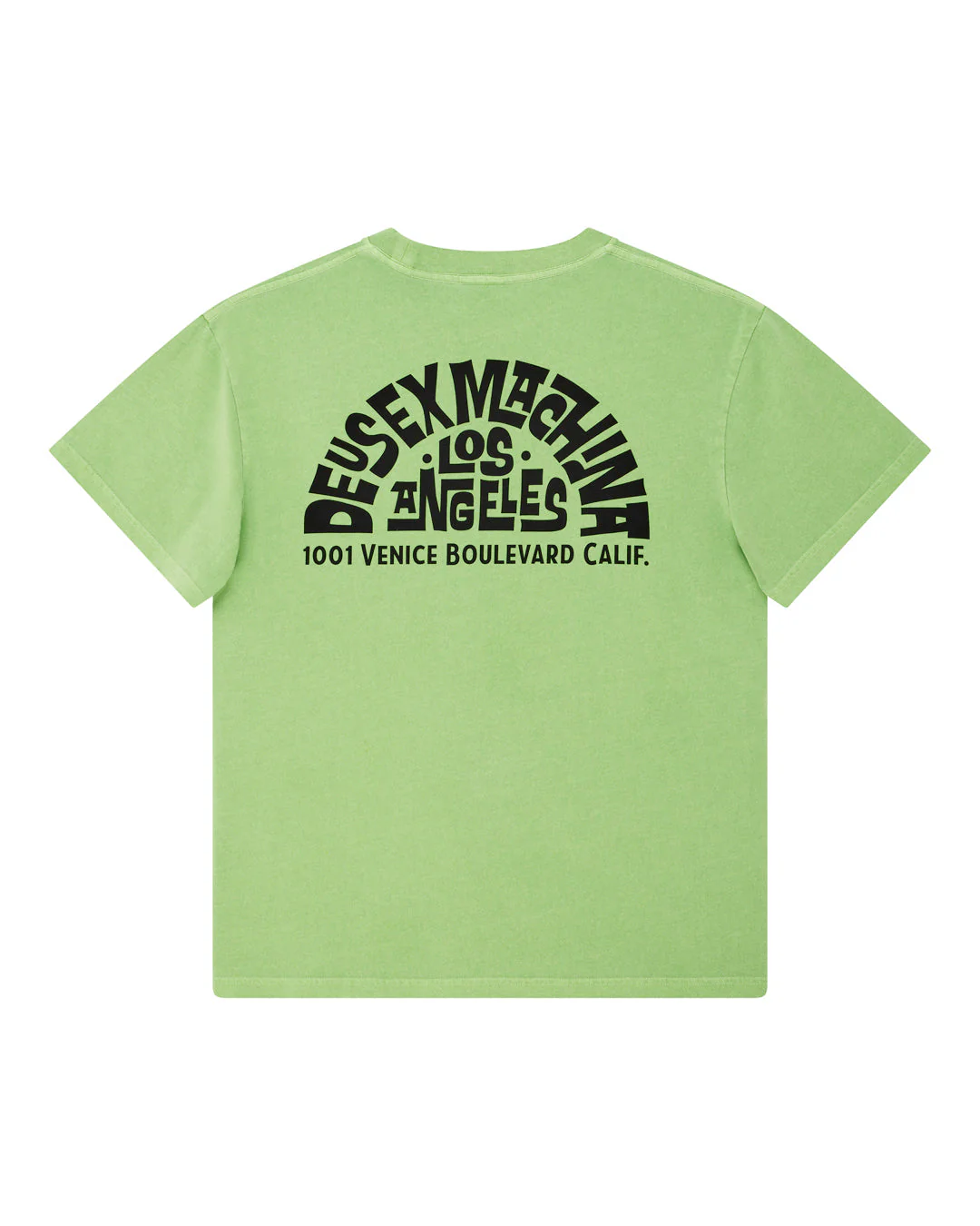 Los Angeles Address Tee - Parrot Green - Image 4