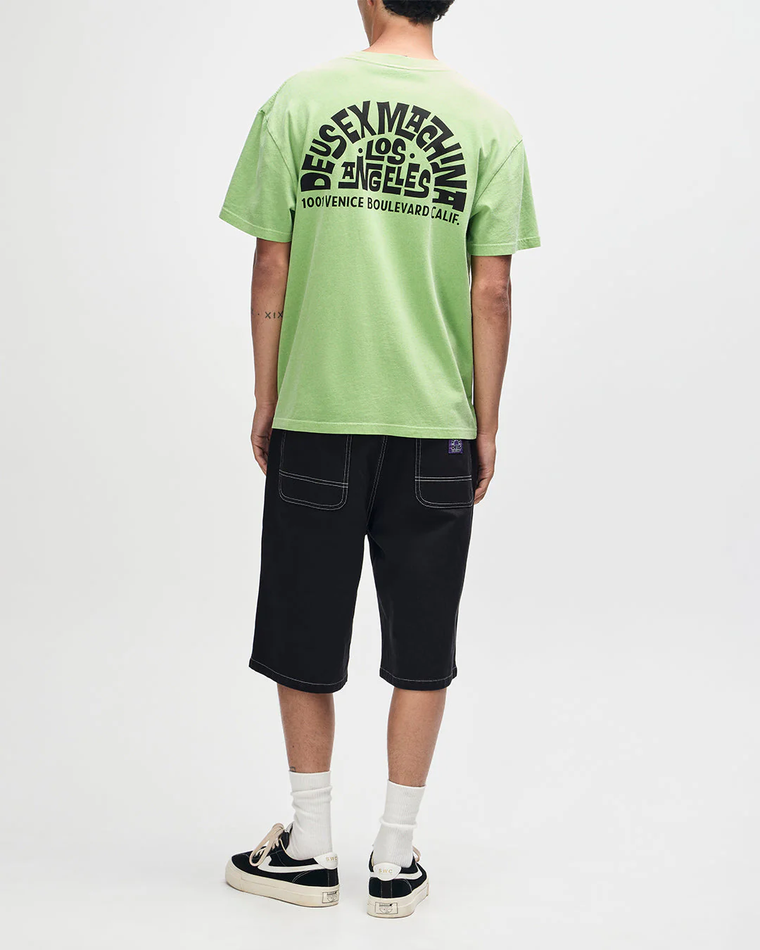 Los Angeles Address Tee - Parrot Green - Image 6