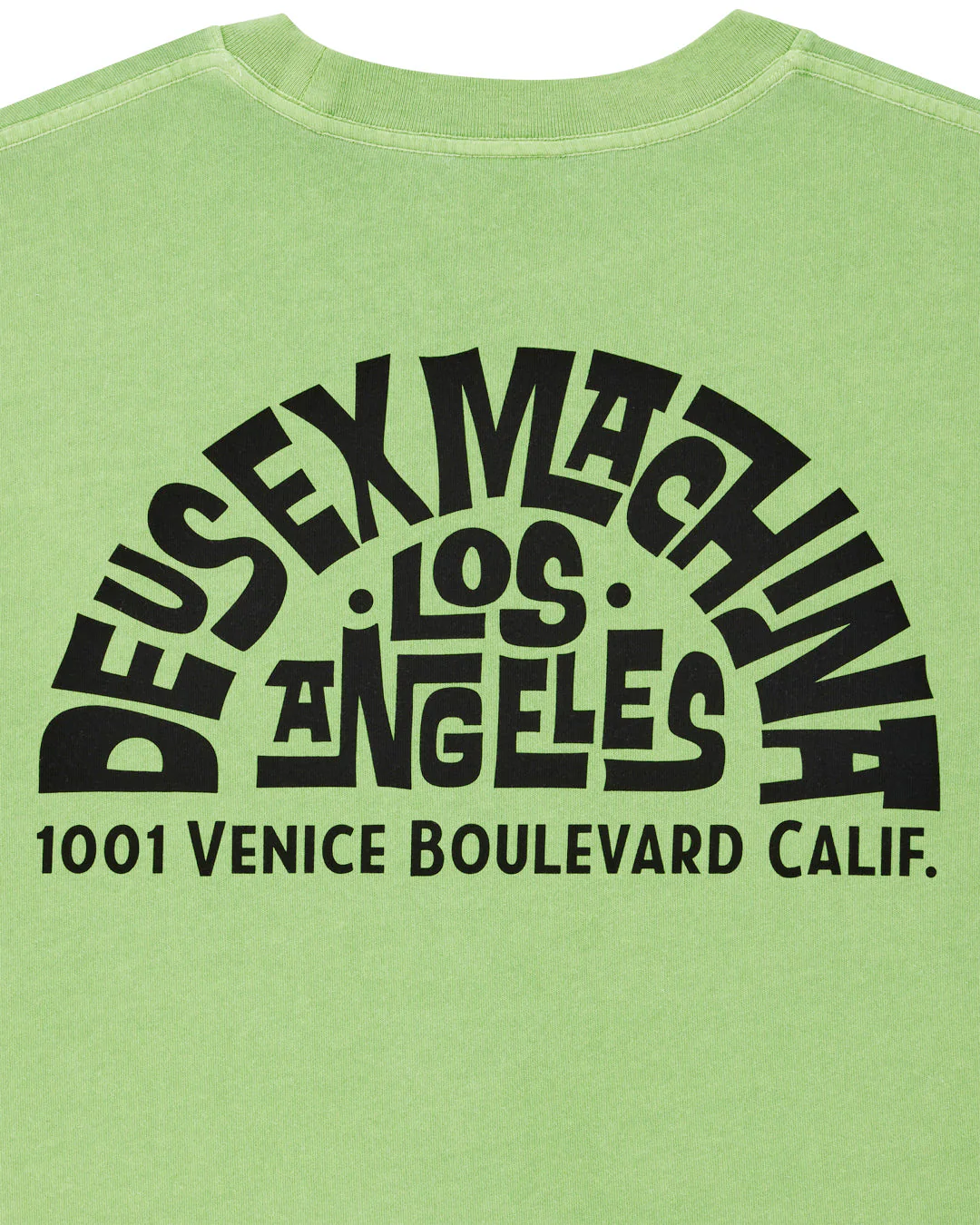 Los Angeles Address Tee - Parrot Green - Image 8