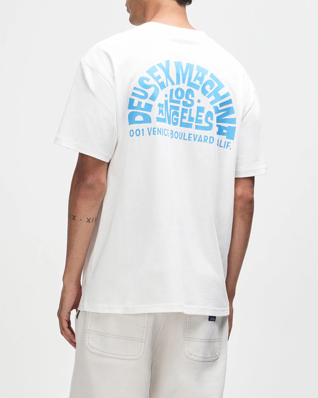 Los Angeles Address Tee - Vintage White - Image 2