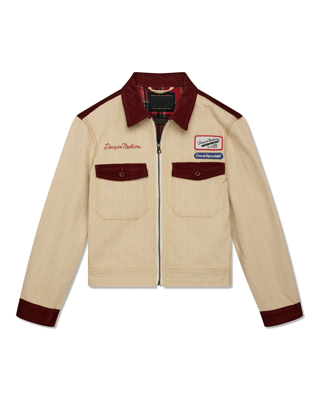 Lyon Natural Jacket - Natural - Image 3