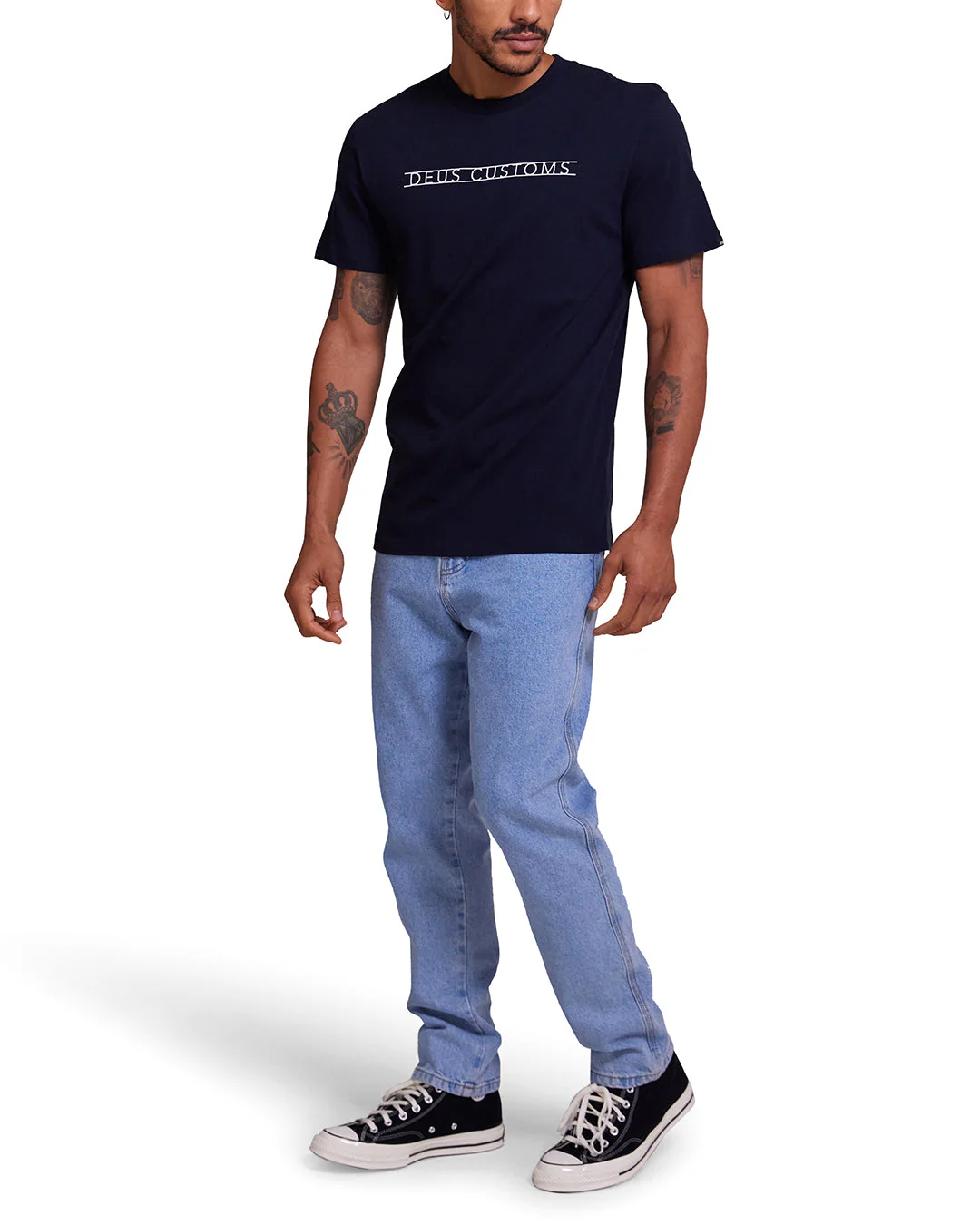 Madison Tee - Navy - Image 4