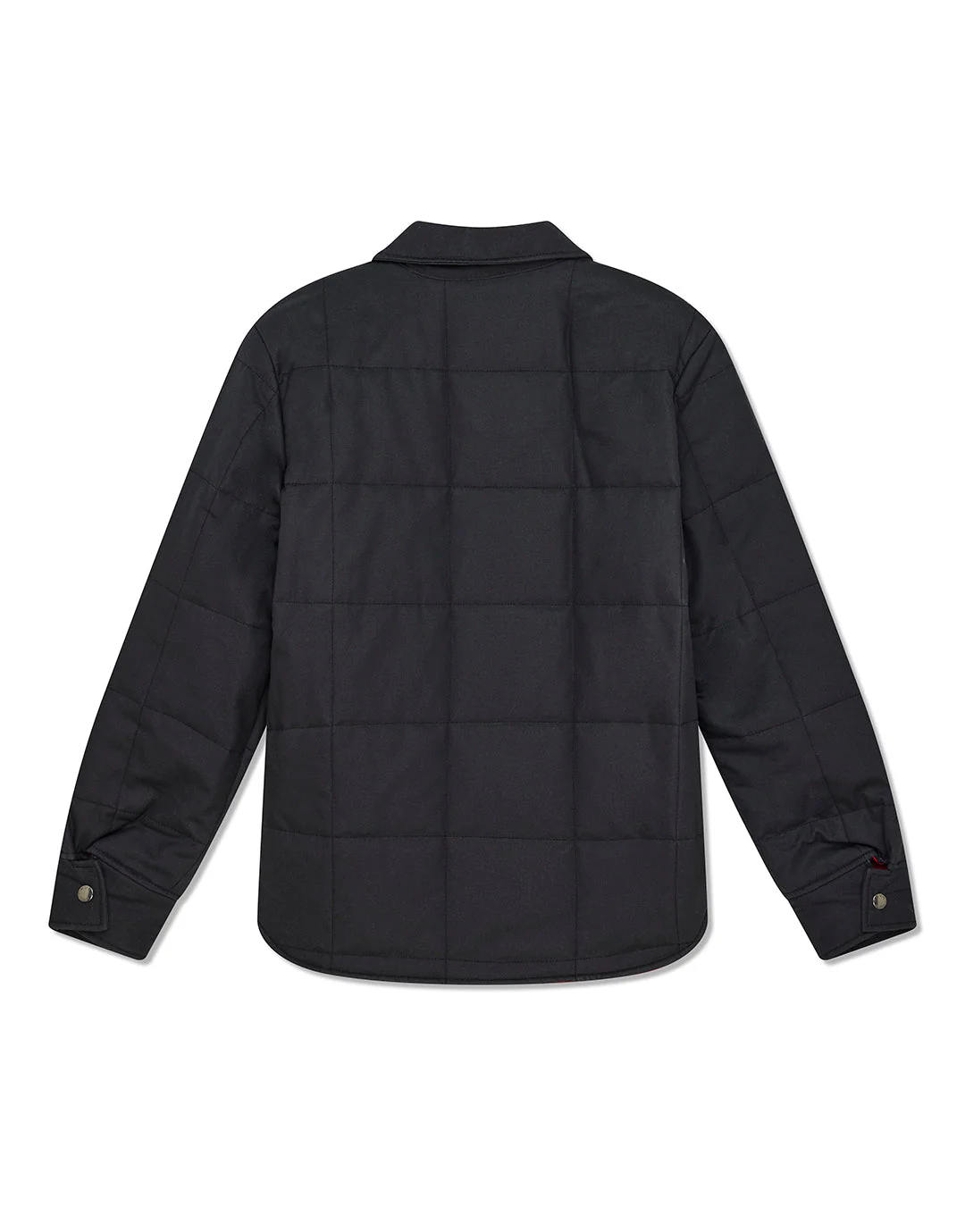 Maxwell Waxed Overshirt - Black - Image 4