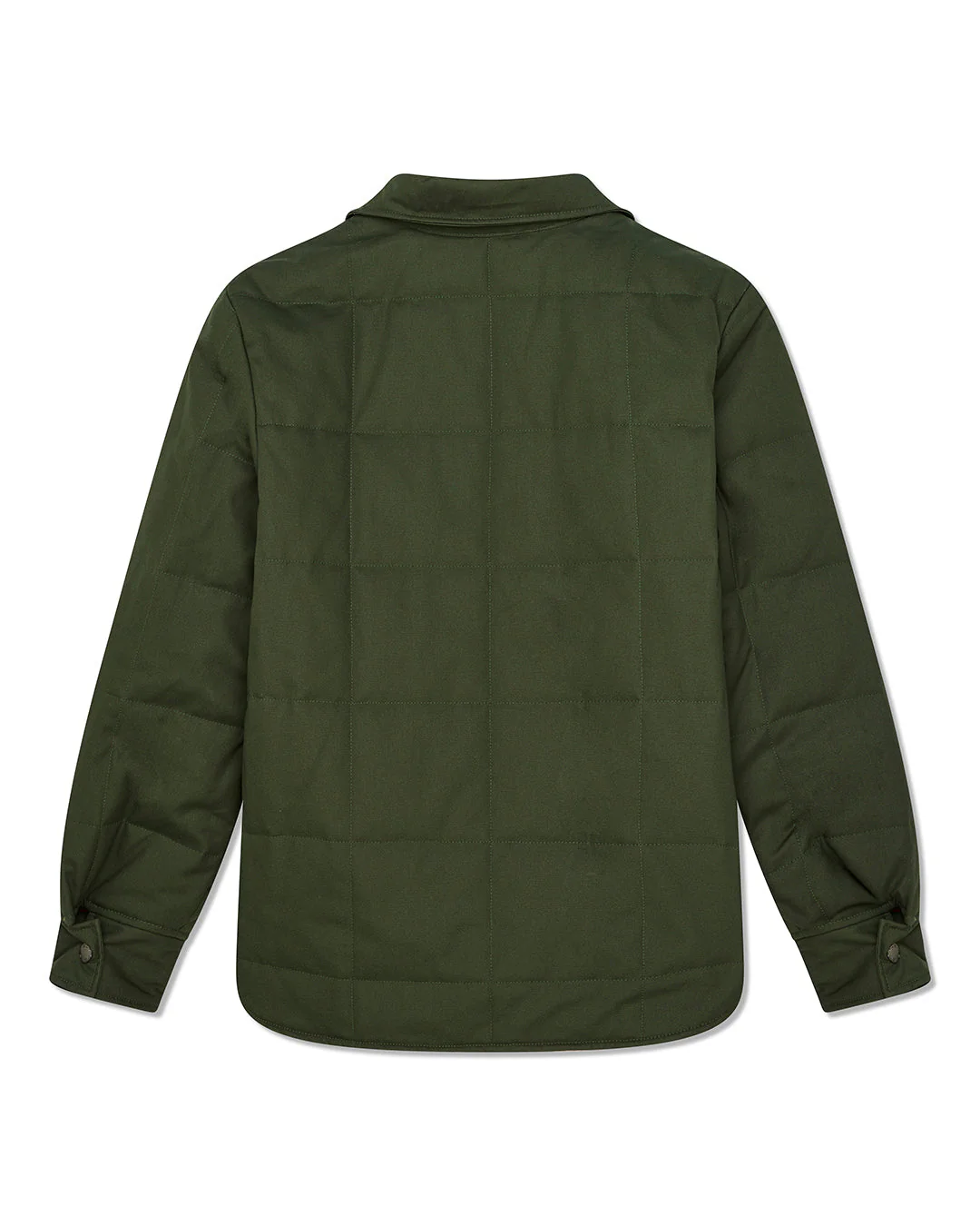 Maxwell Waxed Overshirt - Cypress Green - Image 4