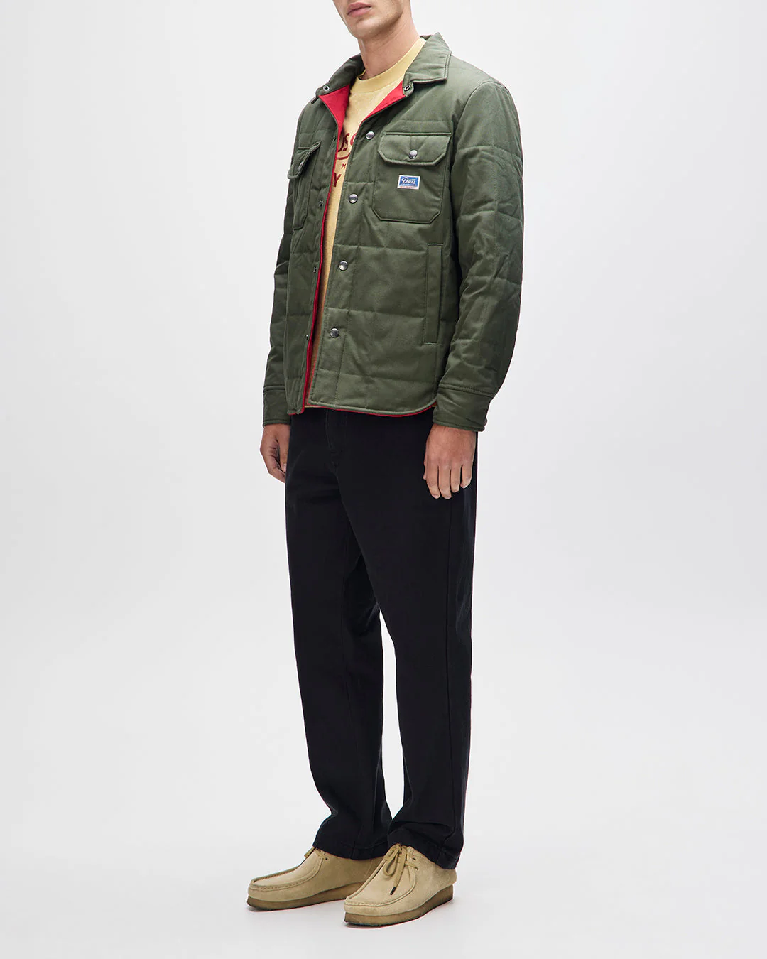 Maxwell Waxed Overshirt - Cypress Green - Image 5