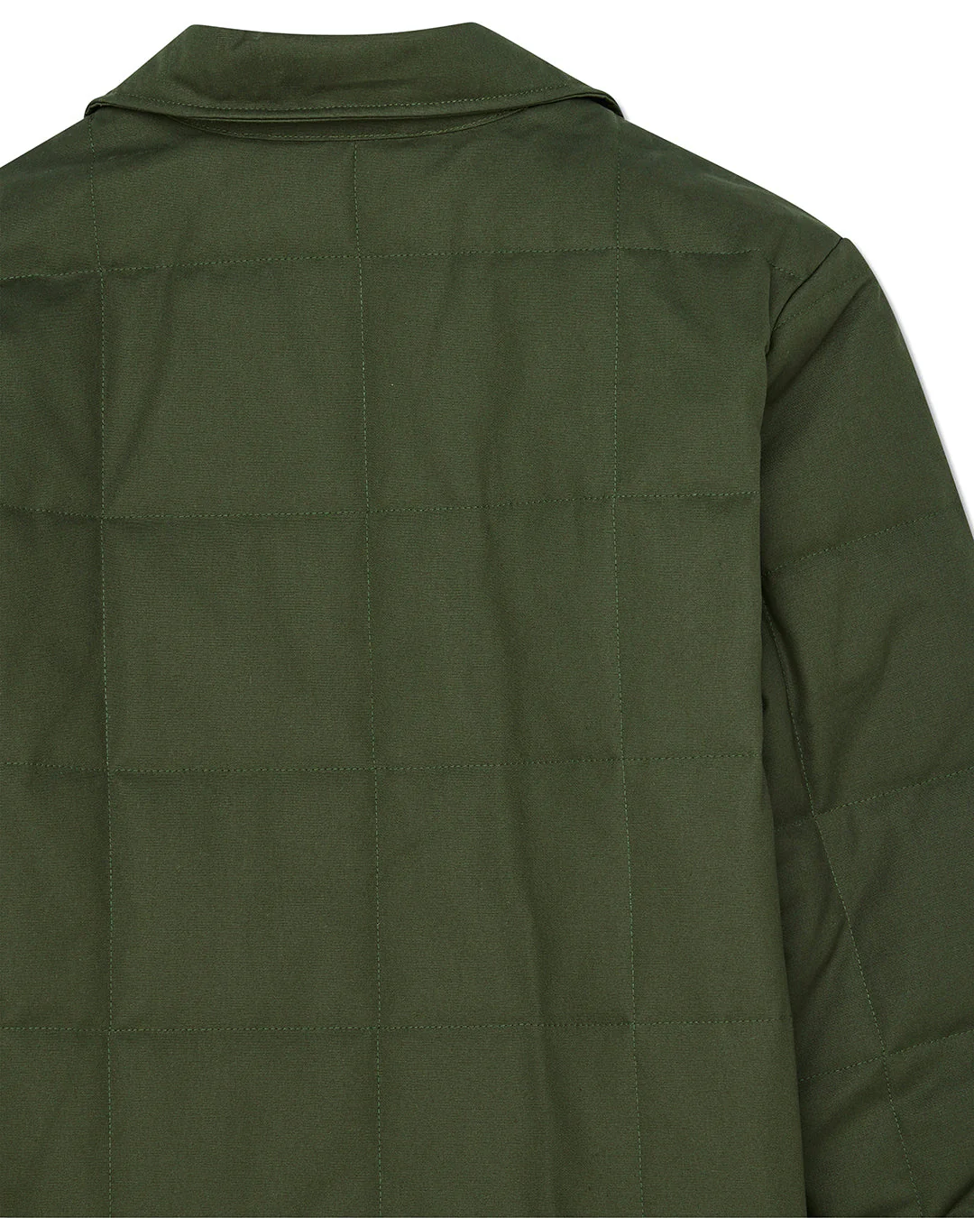 Maxwell Waxed Overshirt - Cypress Green - Image 8