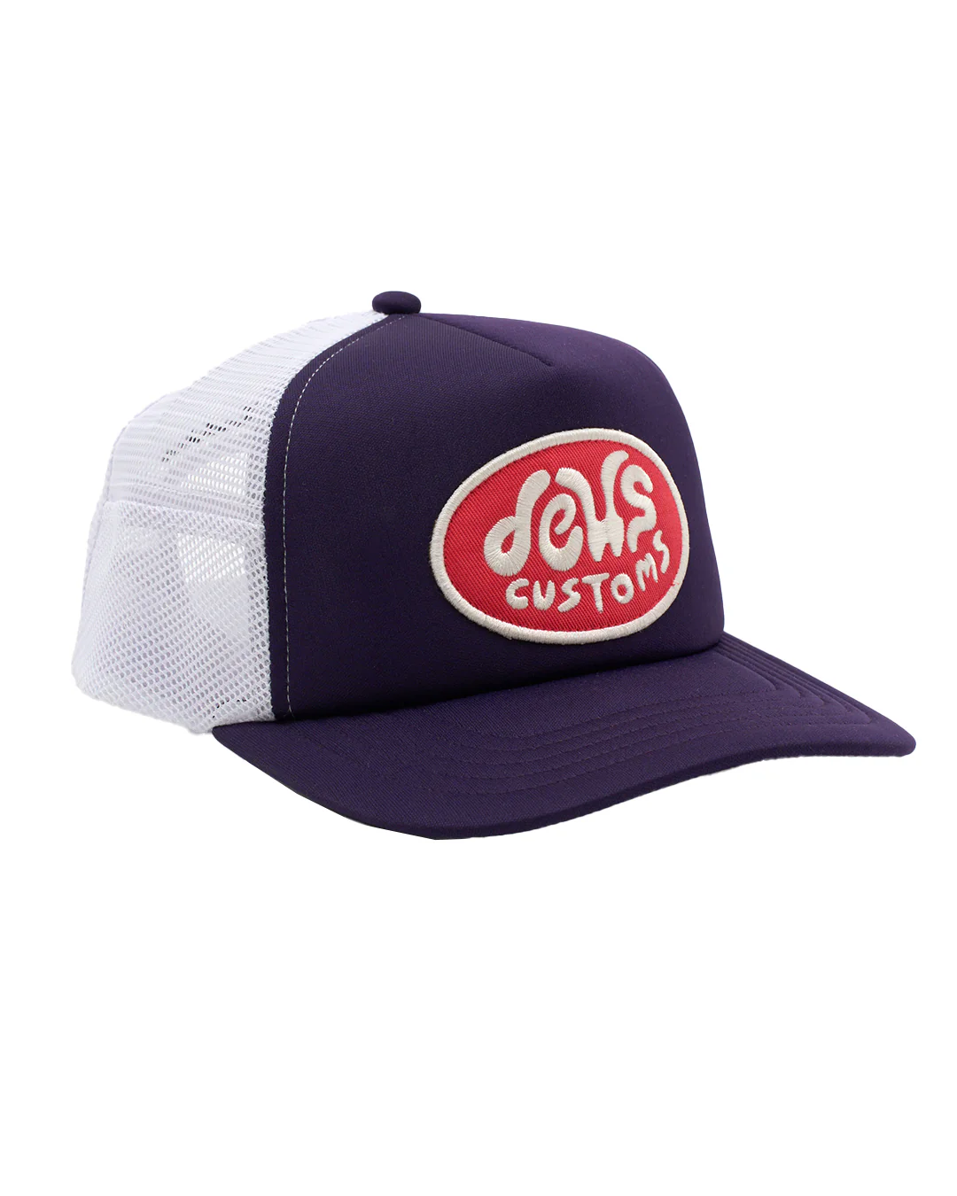 Mazey Trucker - Navy Cosmos