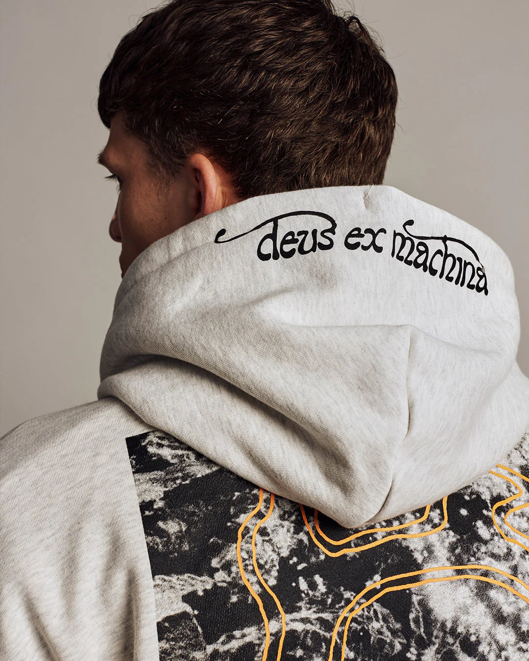 Migration Hoodie - Light Grey Marle - Image 6