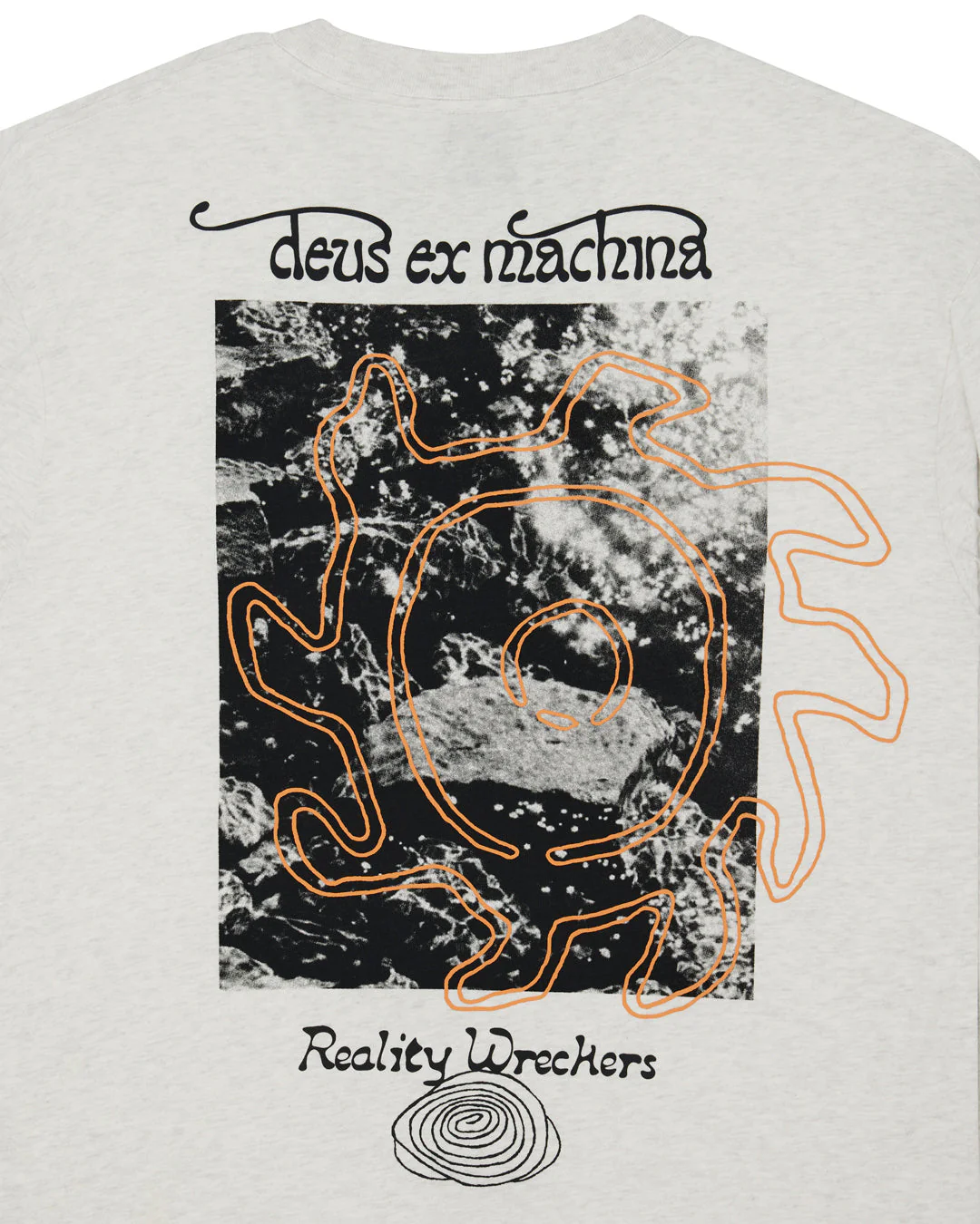 Migration Ls Tee - Light Grey Marle - Image 4