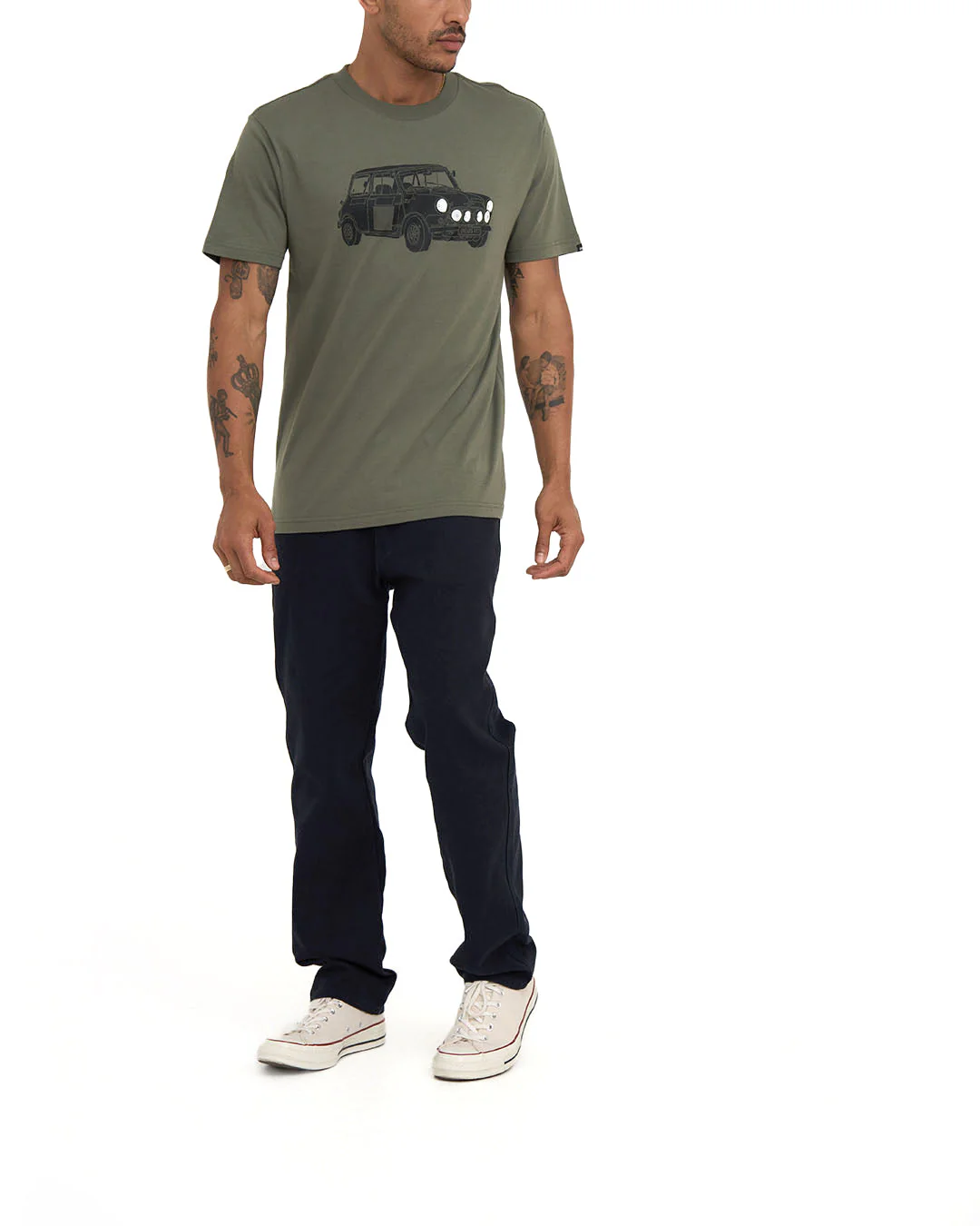 Mini 117 Tee - Lichen Green - Image 3