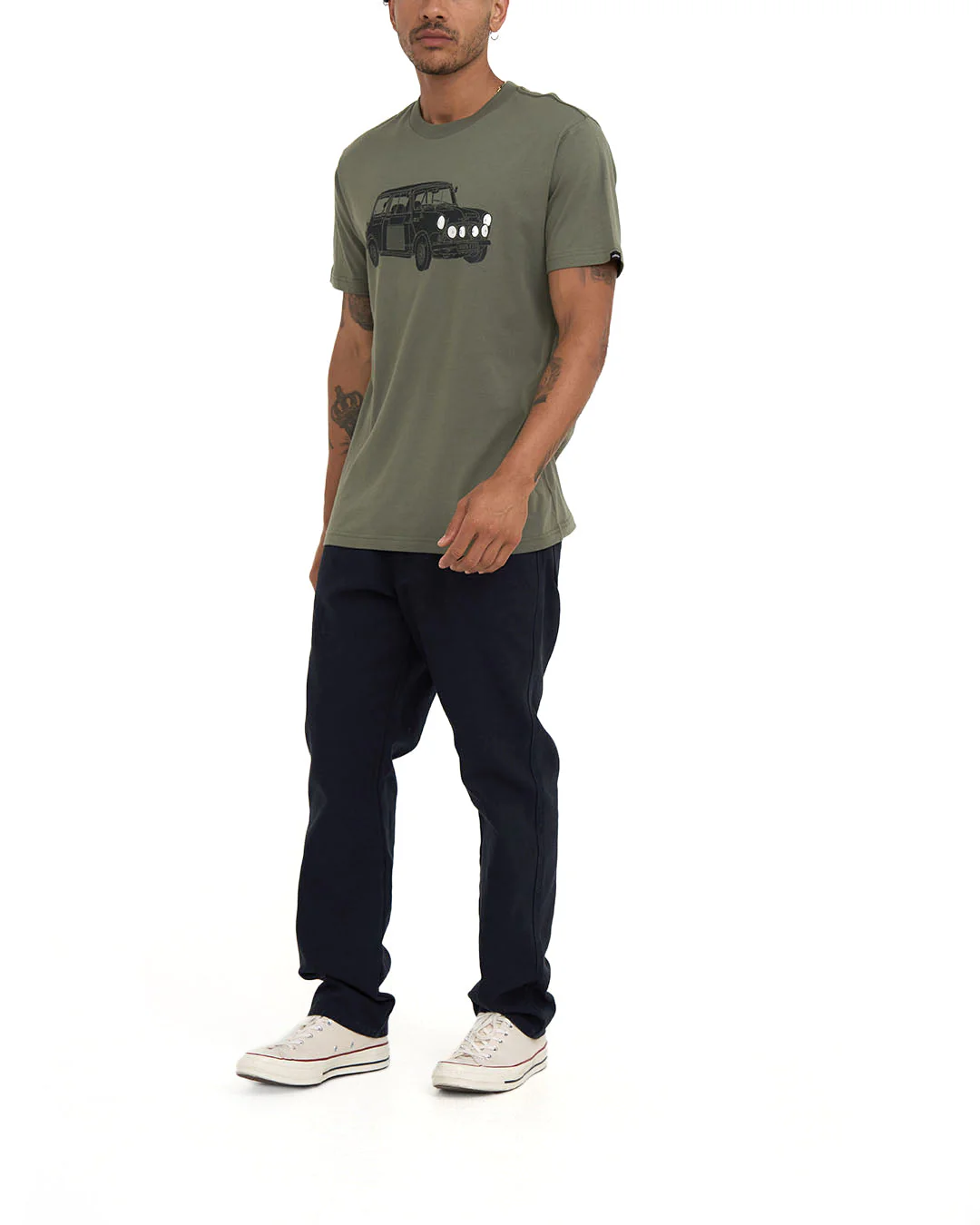 Mini 117 Tee - Lichen Green - Image 4