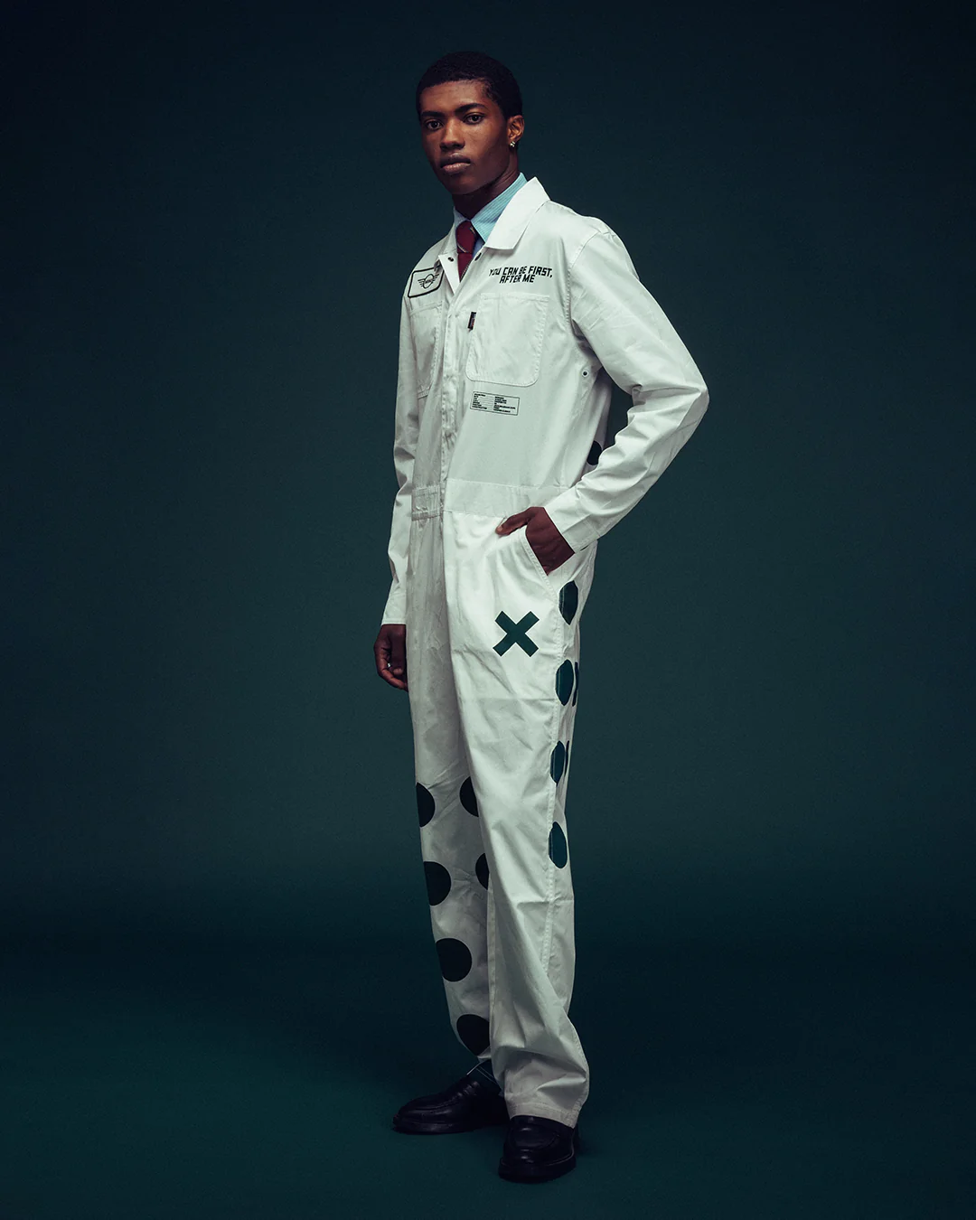 Mini Coverall - Vintage White - Image 2