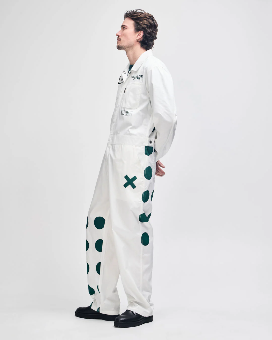Mini Coverall - Vintage White - Image 8
