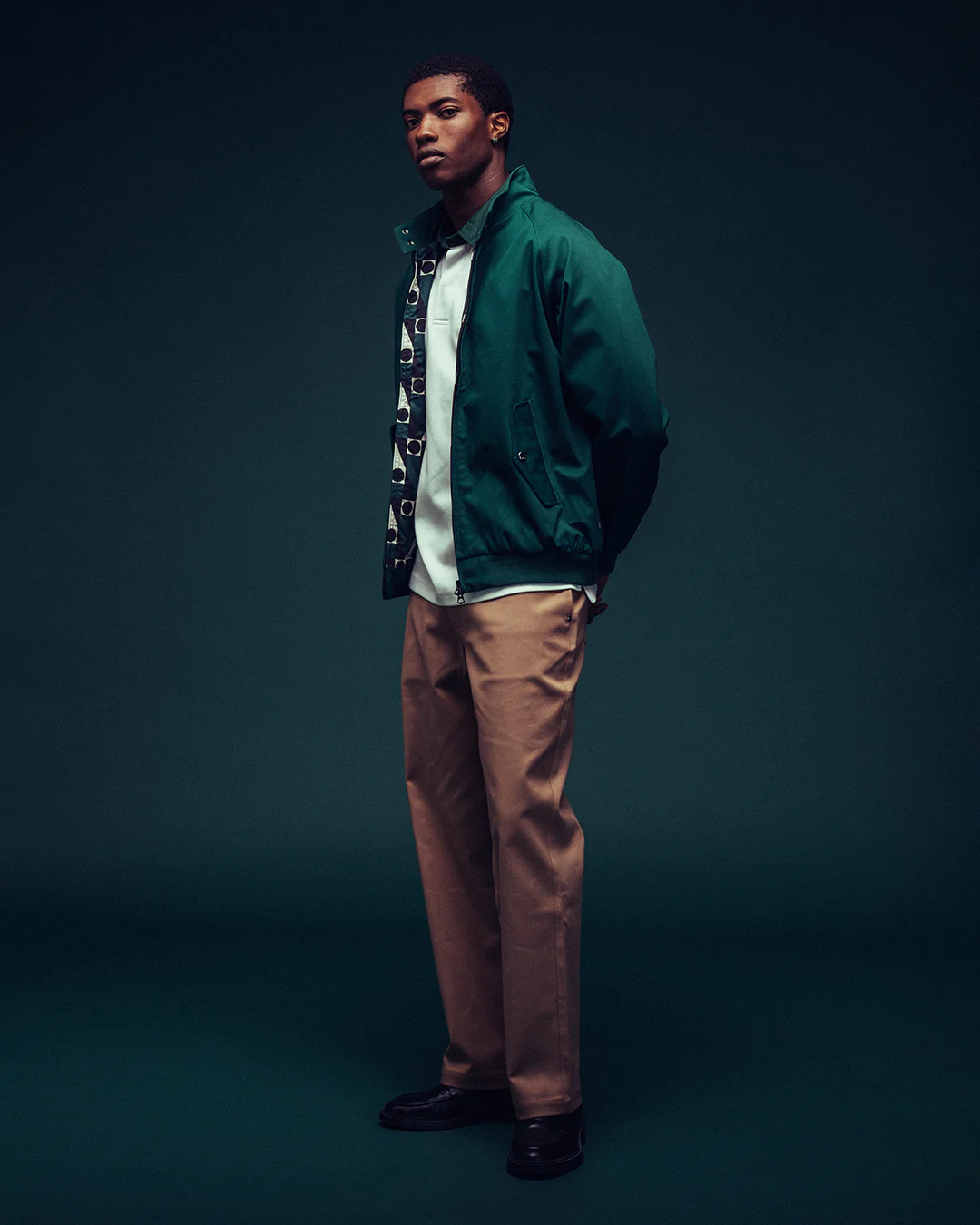 Mini Harrington Jacket - Race Green