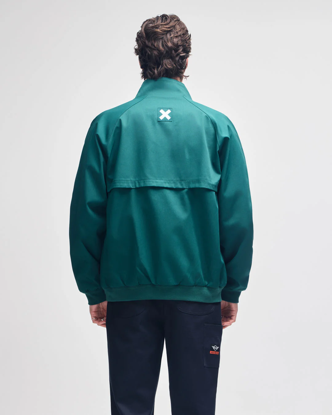 Mini Harrington Jacket - Race Green - Image 3