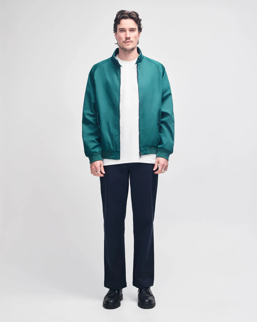 Mini Harrington Jacket - Race Green - Image 6