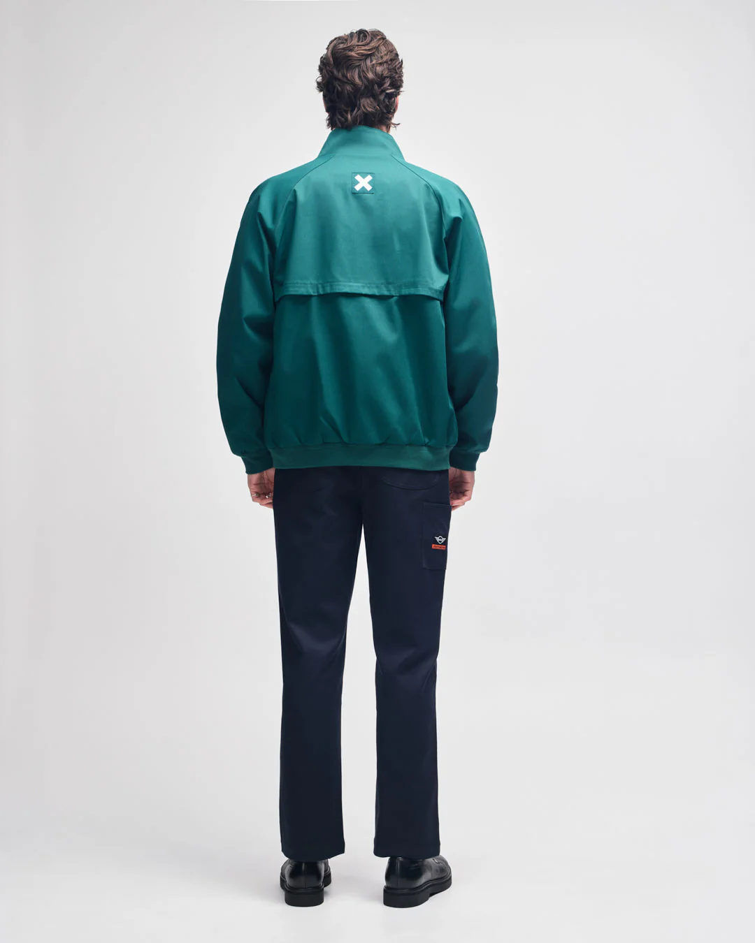 Mini Harrington Jacket - Race Green - Image 8