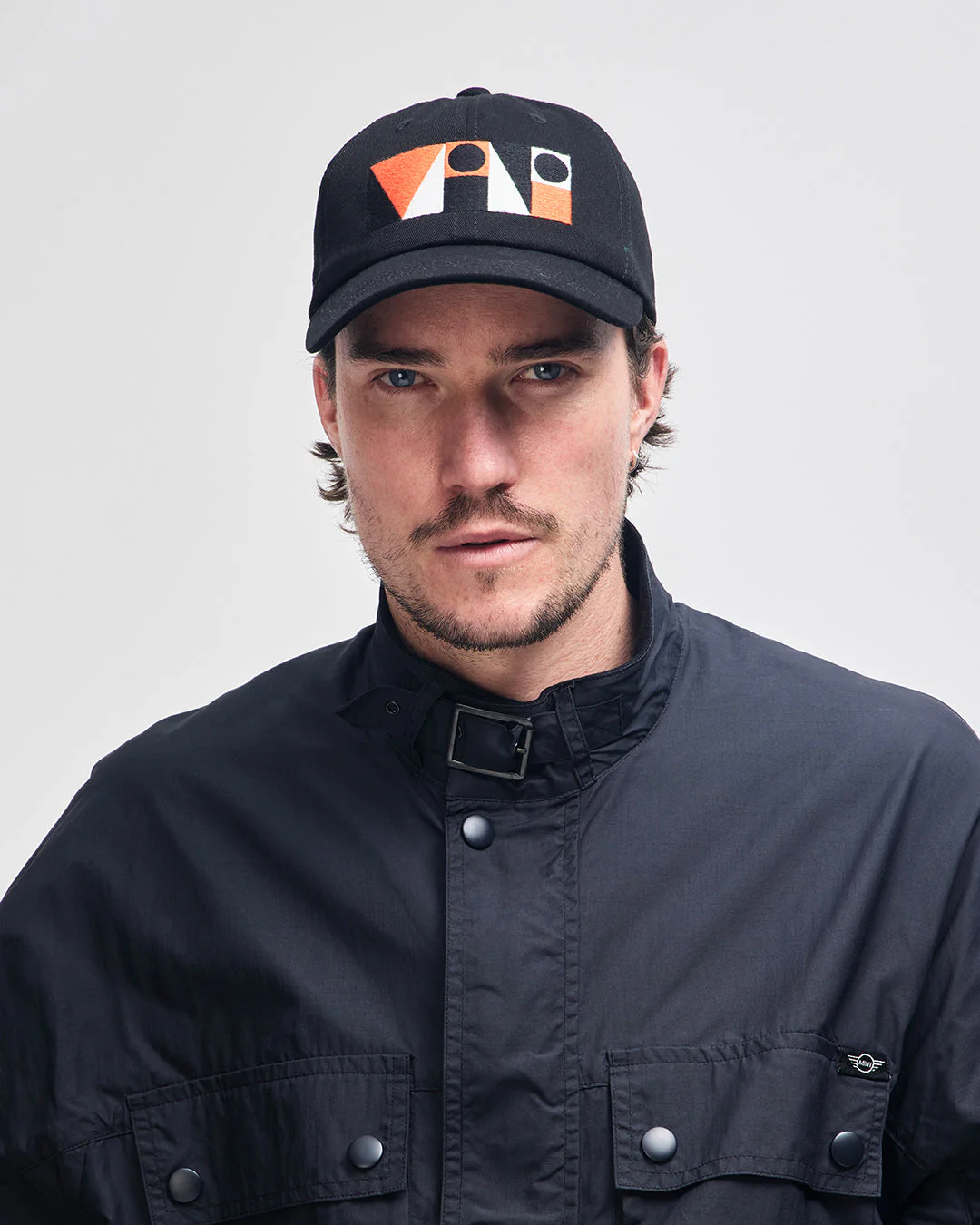 Mini Mosaic Cap - Black