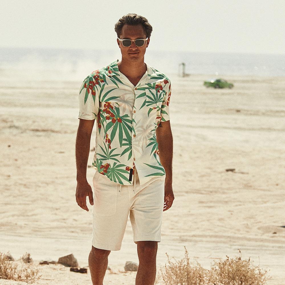 Monkey Puzzle Shirt - White Asparagus - Image 4