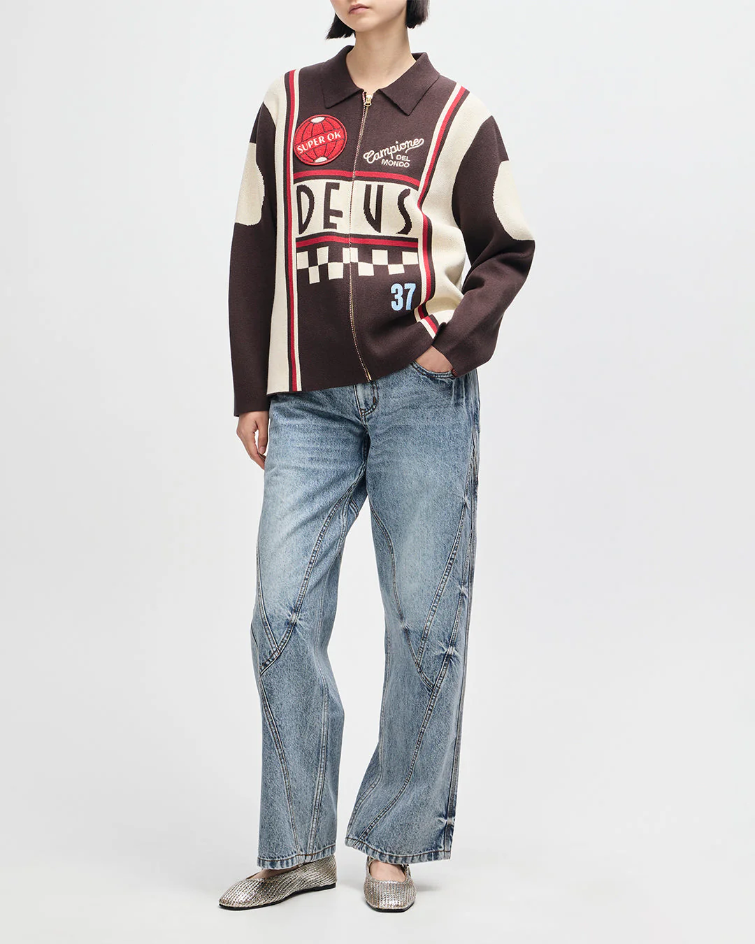 Monte Carlo Knit Cardigan - Java Brown - Image 13
