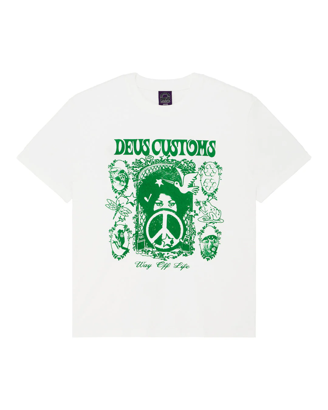 Mother-Earth Tee - Vintage White - Image 3