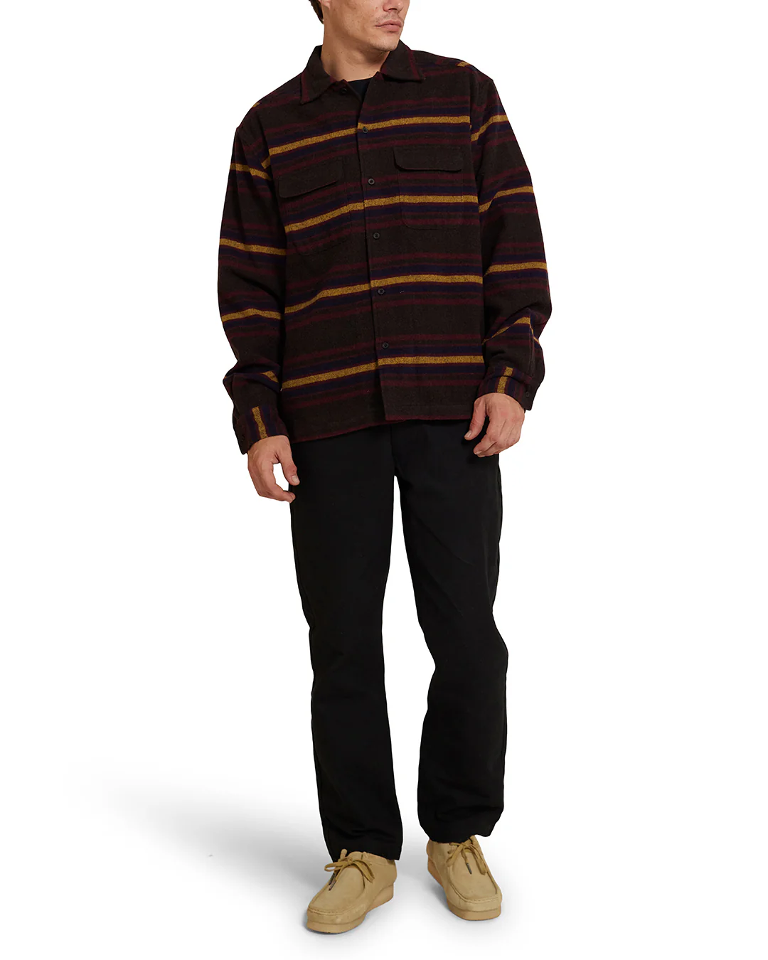Moto Stripe Shirt - Multi Stripe - Image 3