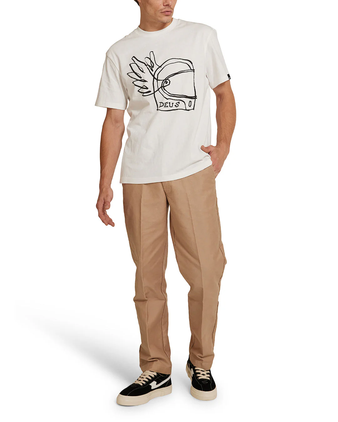 Moto Work Pant - Khaki - Image 3