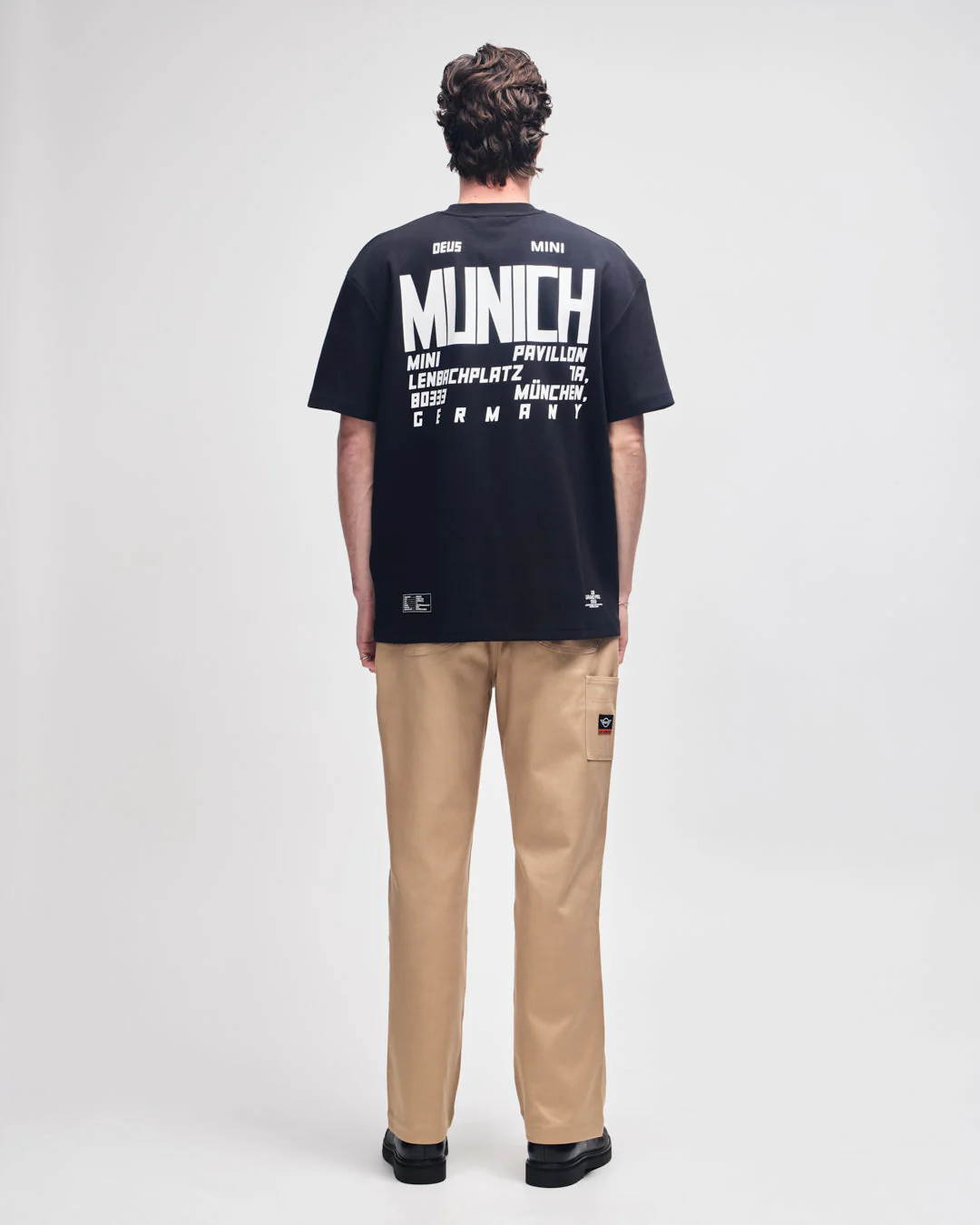 Munich Address Tee - Black - Image 7