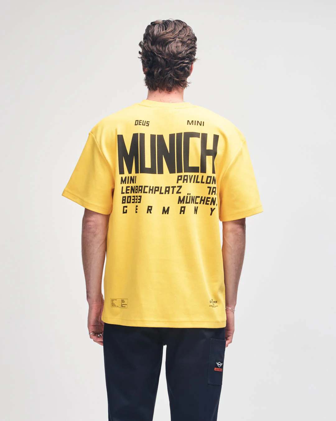 Munich Address Tee - Spectra Yellow