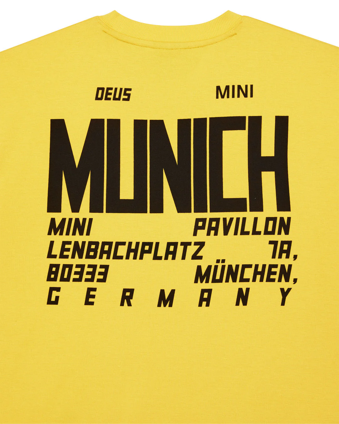 Munich Address Tee - Spectra Yellow - Image 8