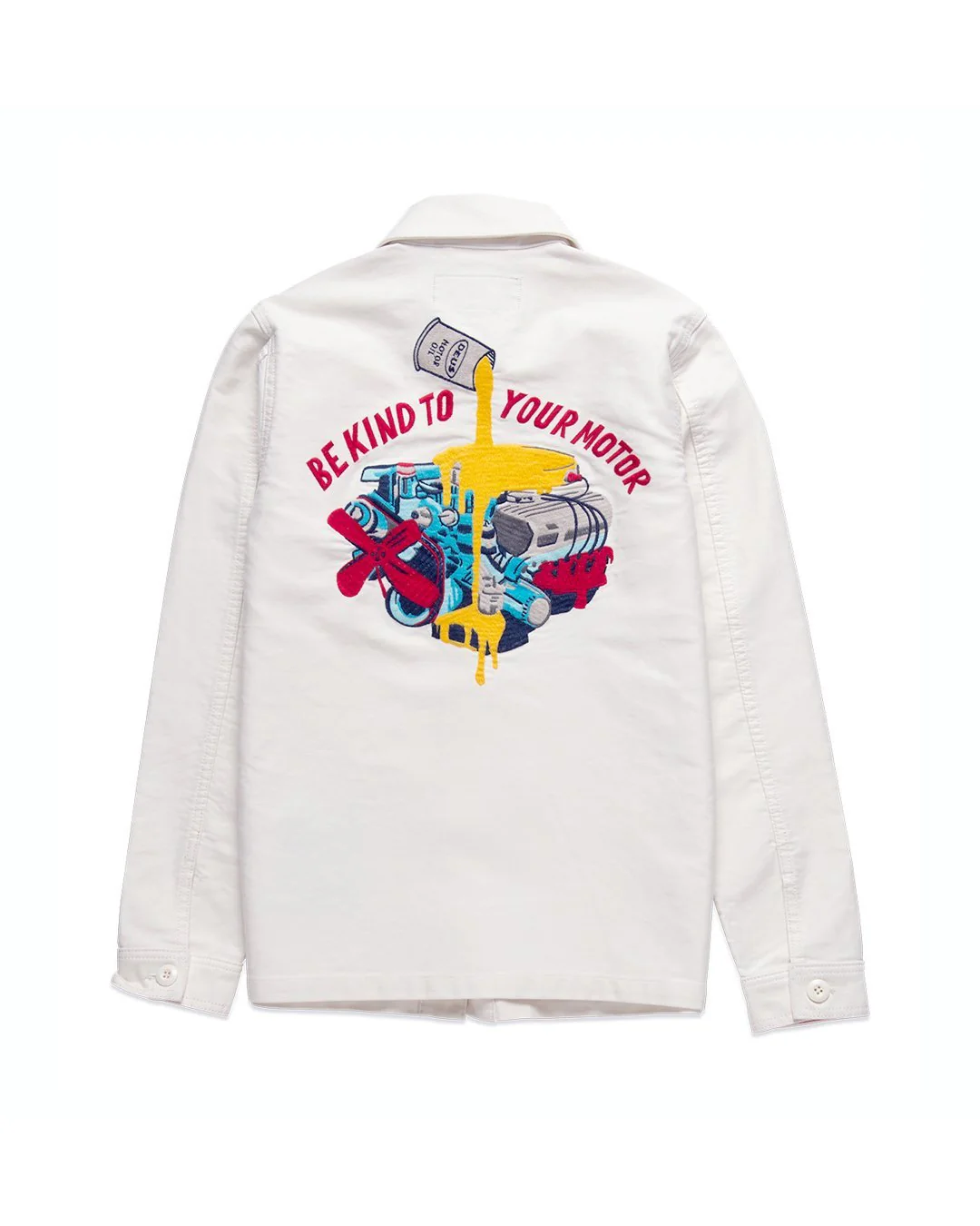Naito Chore Jacket - Natural White - Image 6