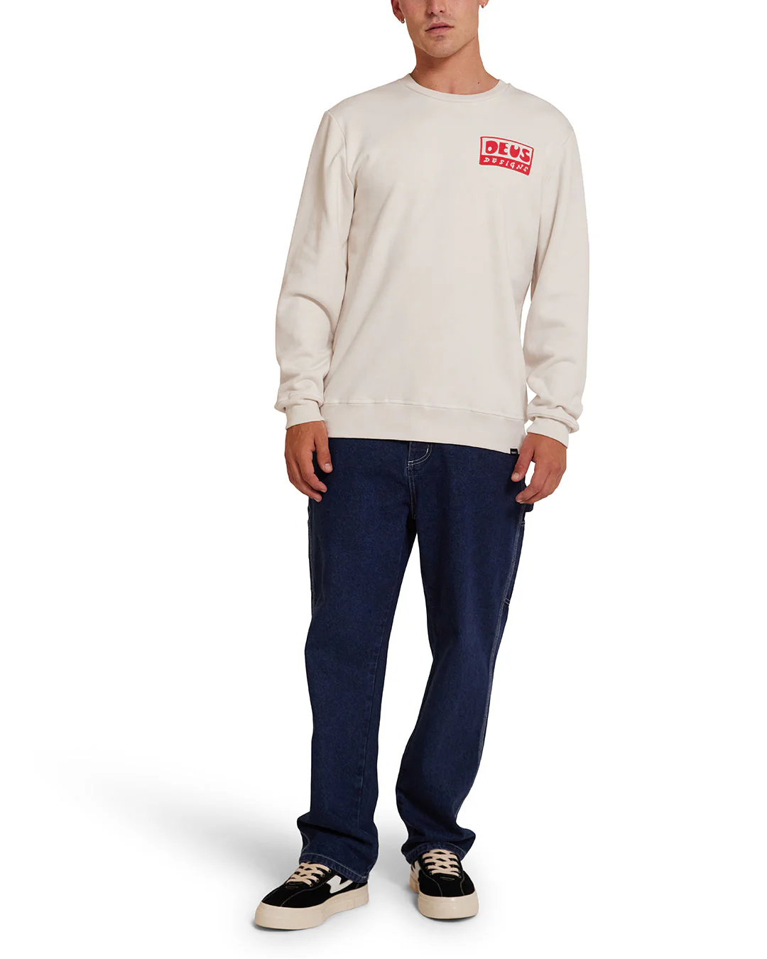 Nice To See You Crew - Vintage White - Image 3
