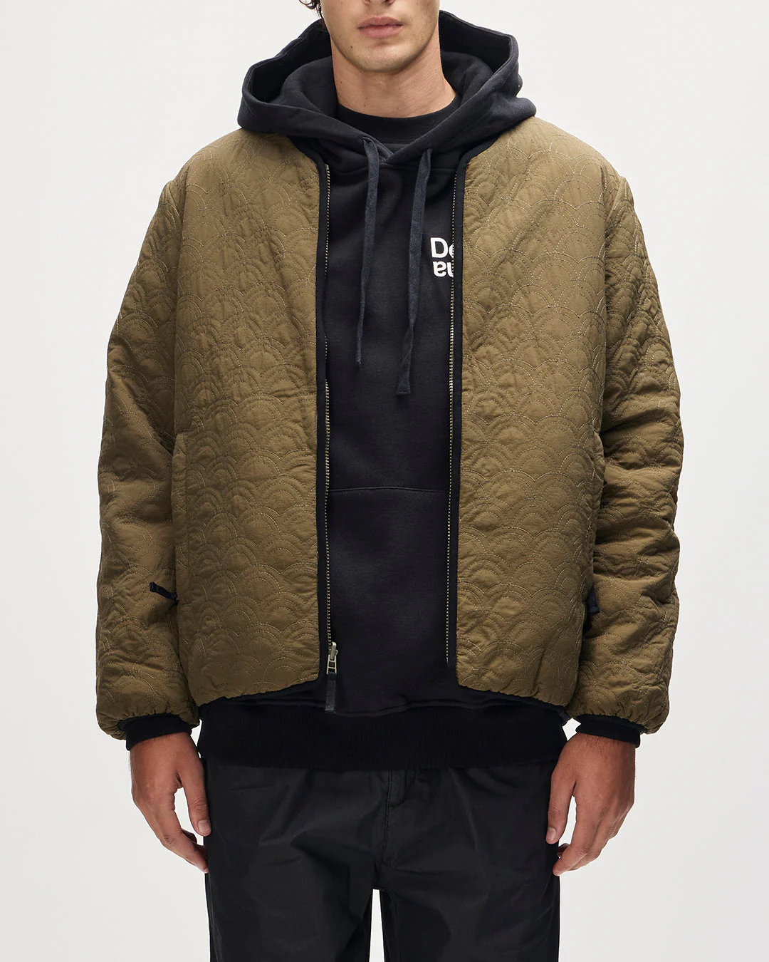Nihon Reversible Liner - Dark Olive