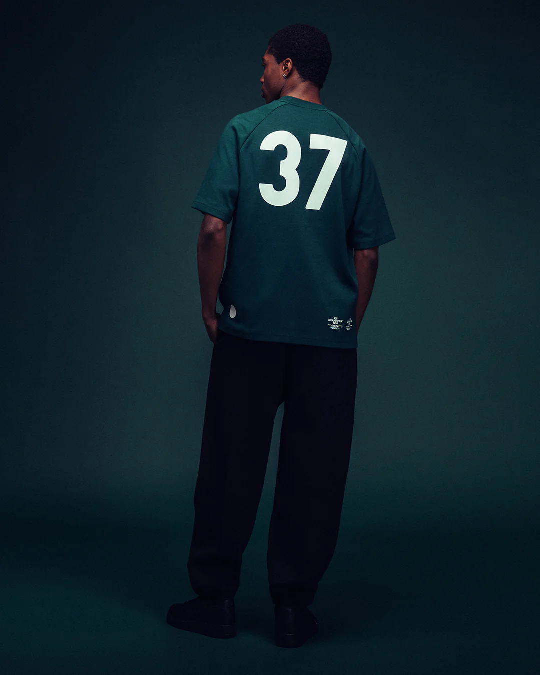 No. Thirty Seven Tee - Race Green