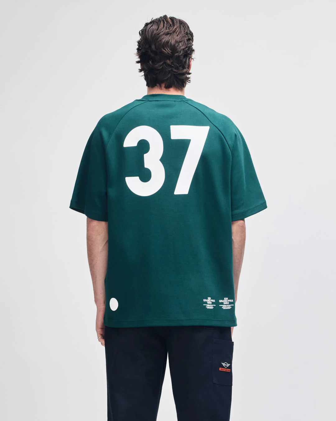 No. Thirty Seven Tee - Race Green - Image 3