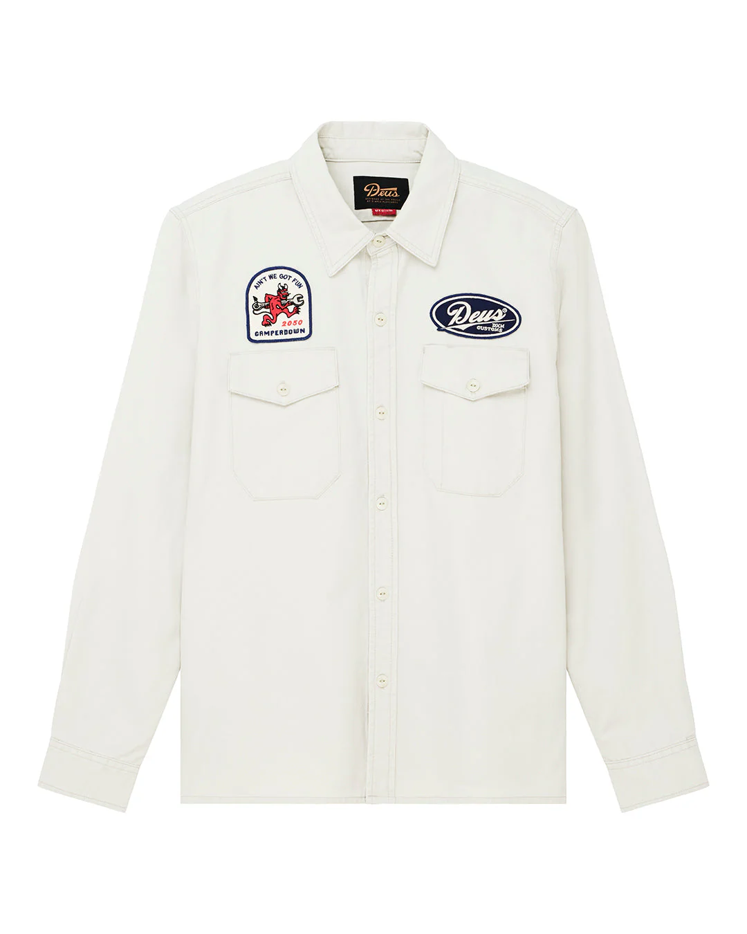 Nomad Shirt - Dirty White - Image 3