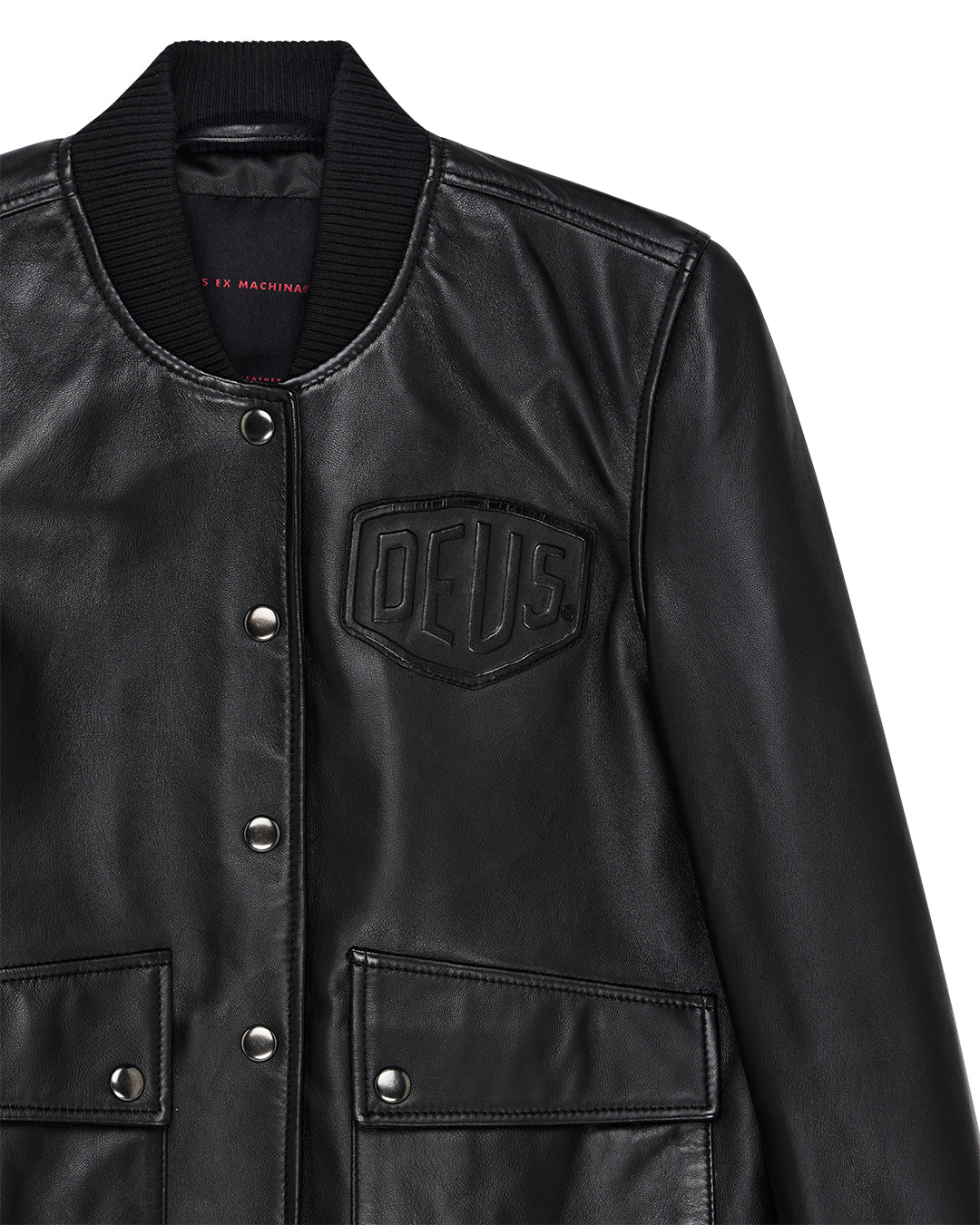 Norton Leather Jacket - Black - Image 8