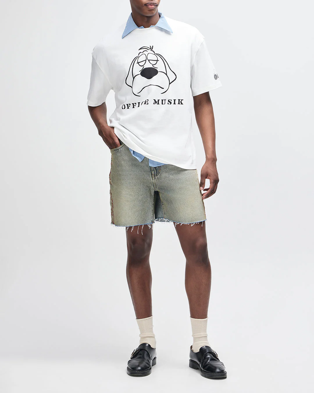 Office Musique Tee - Vintage White - Image 7