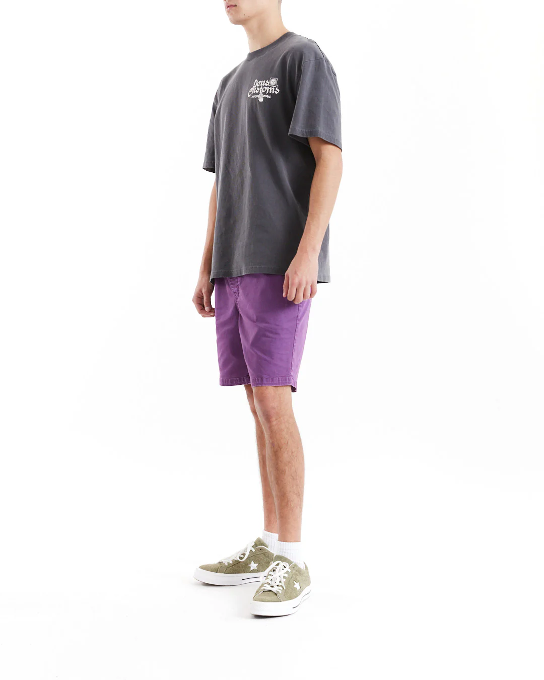 Open Head Tee - Anthracite - Image 5