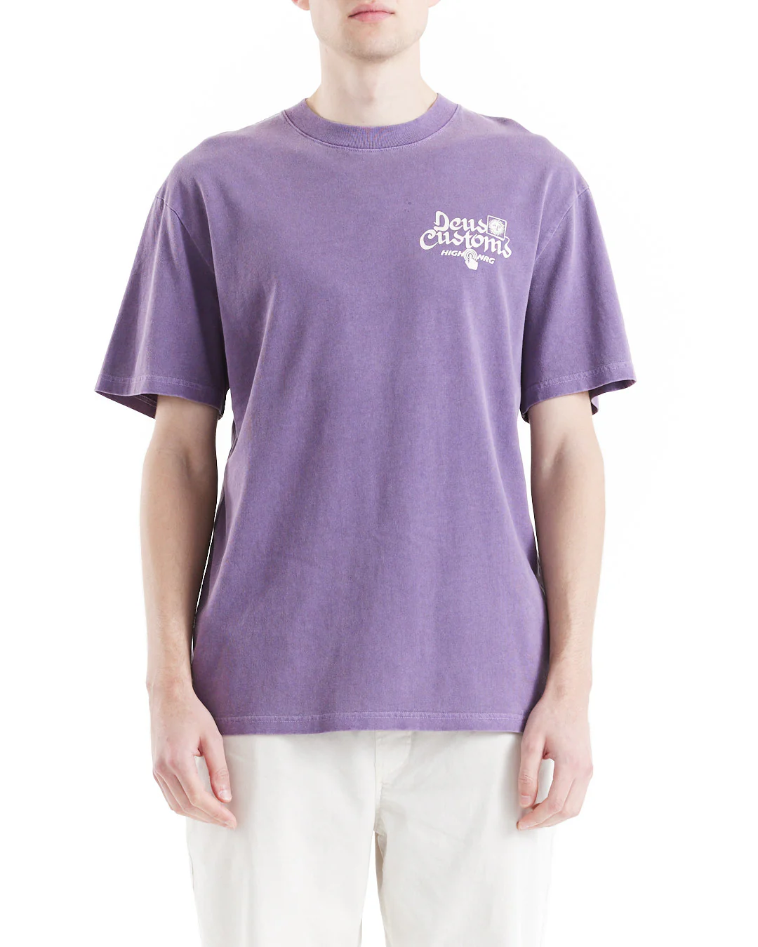 Open Head Tee - Navy Cosmos