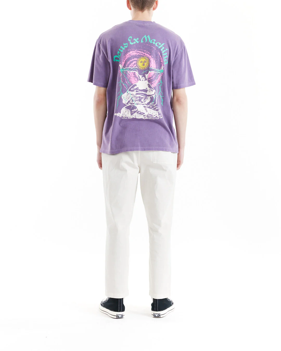 Open Head Tee - Navy Cosmos - Image 3