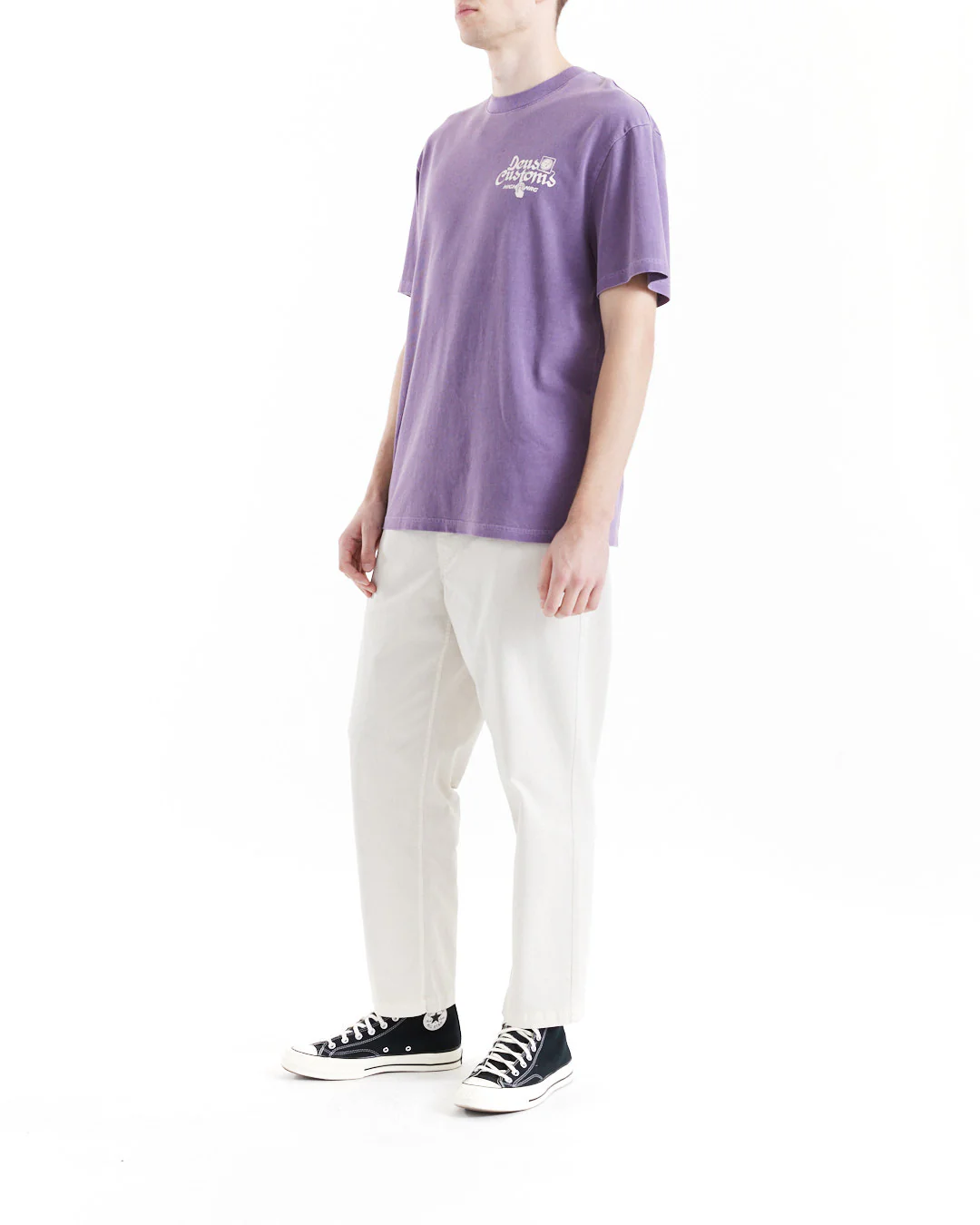 Open Head Tee - Navy Cosmos - Image 4