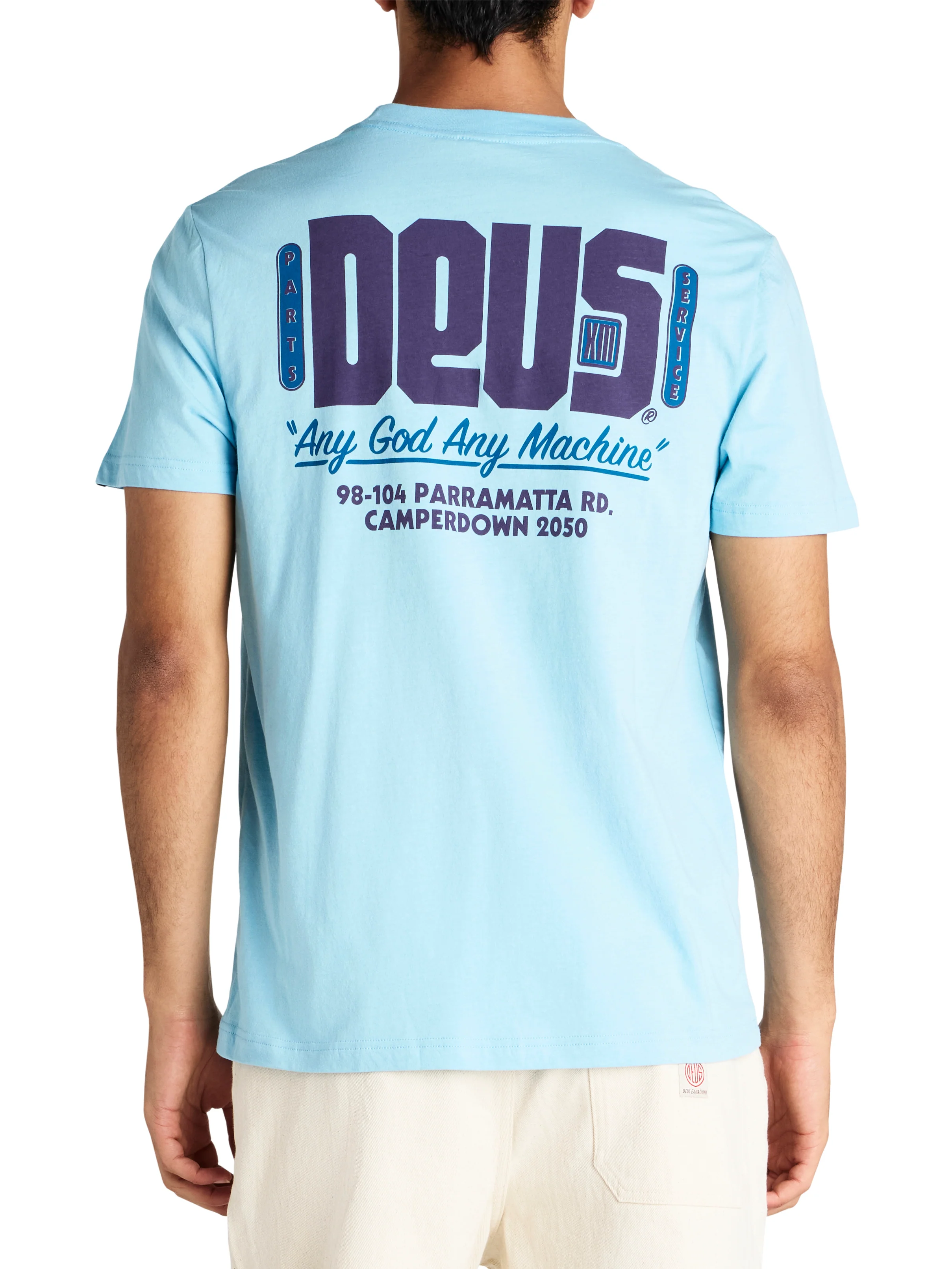 Outage Tee - Sky Blue - Image 2