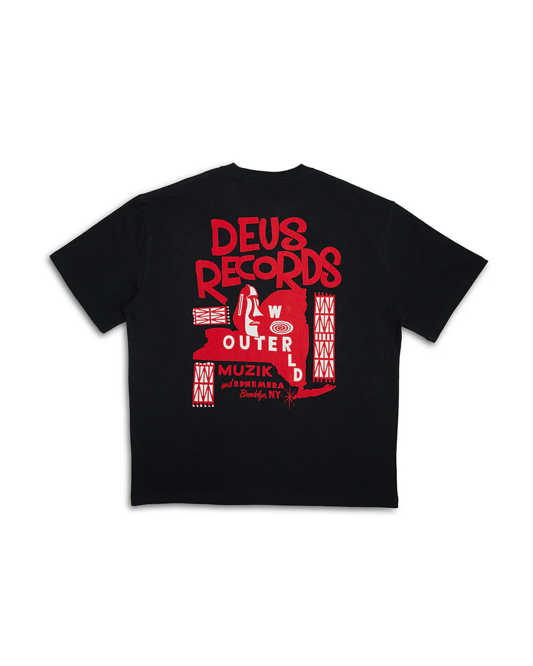 Outerworld Tee - Black - Image 6