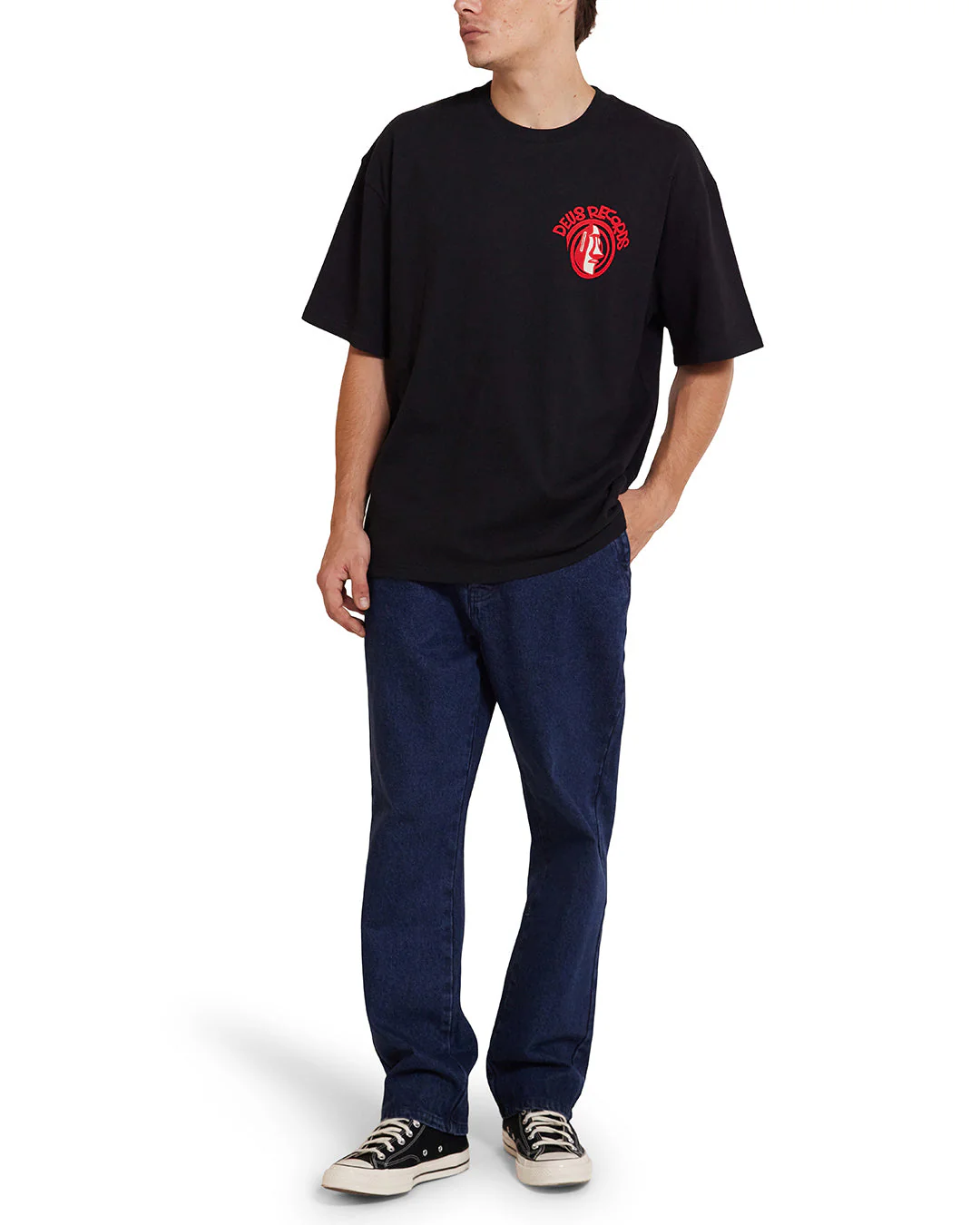 Outerworld Tee - Black - Image 7
