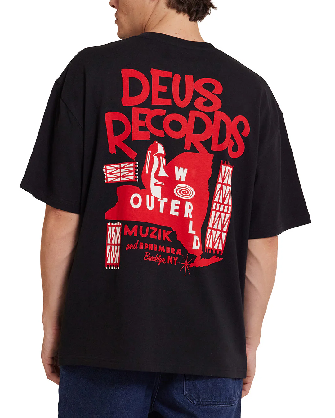 Outerworld Tee - Black - Image 9