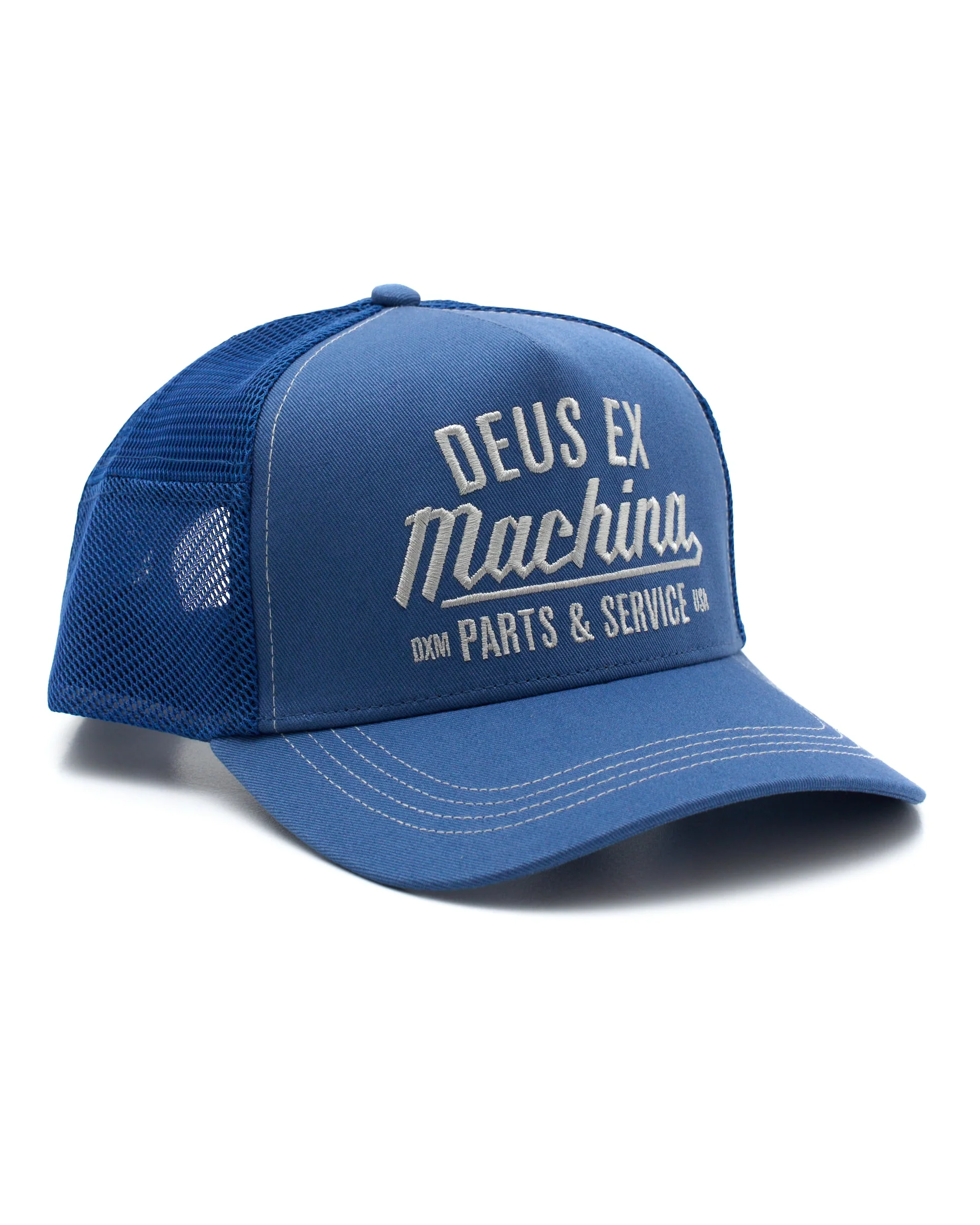 Overbite Trucker - Mechanic Blue