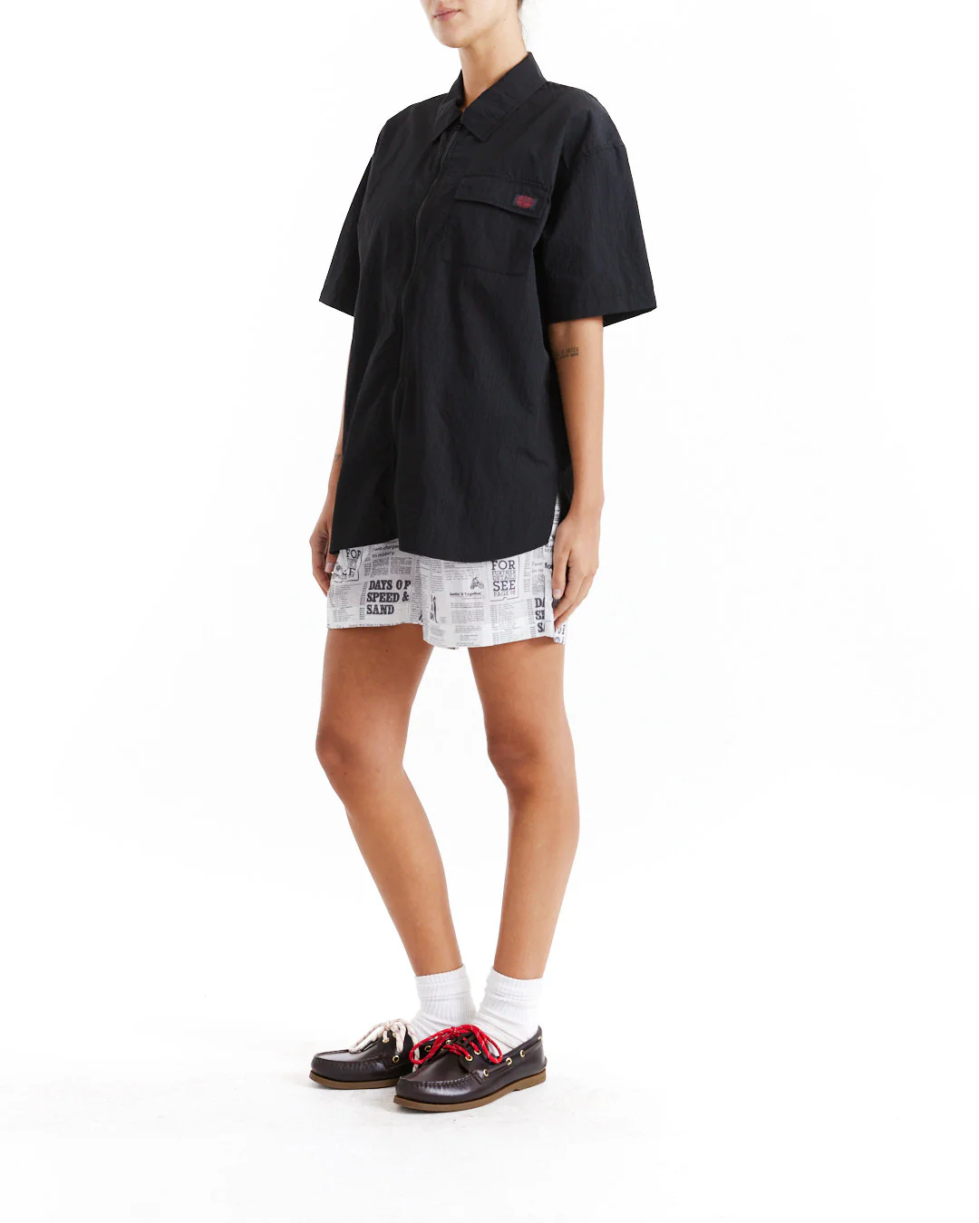 Paper Street Overshirt - Black Beauty - Image 4