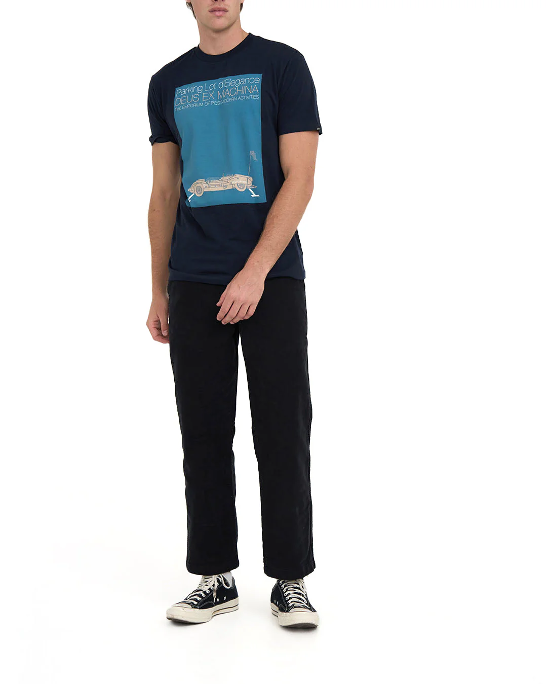 Parking Lot Tee - Navy - Image 3