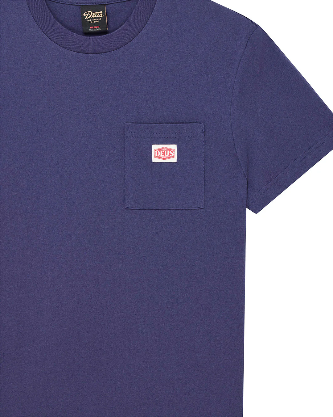 Parts & Service Pocket Tee - French Blue - Image 7